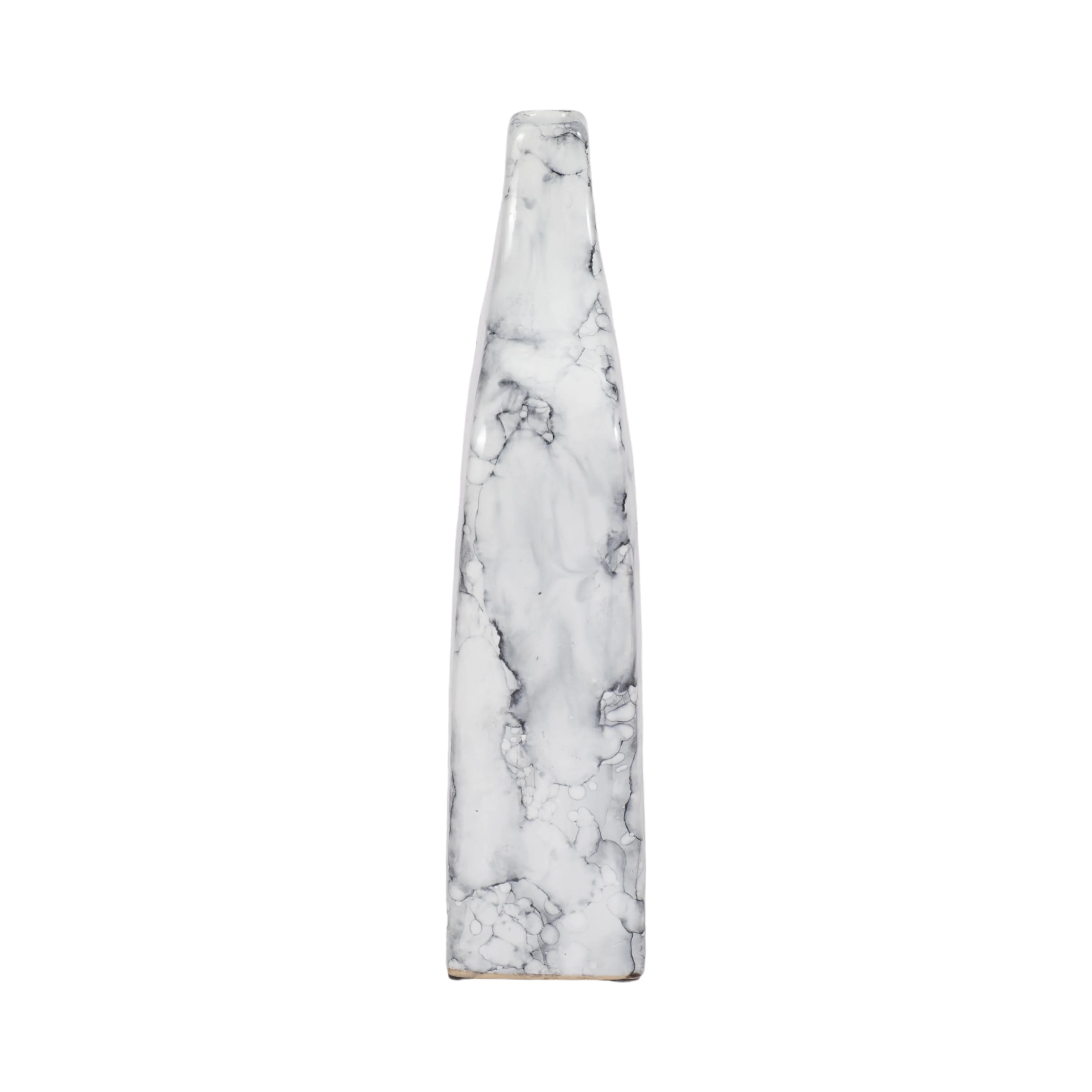 11" Karlin Small Marbled Vase - Image 13