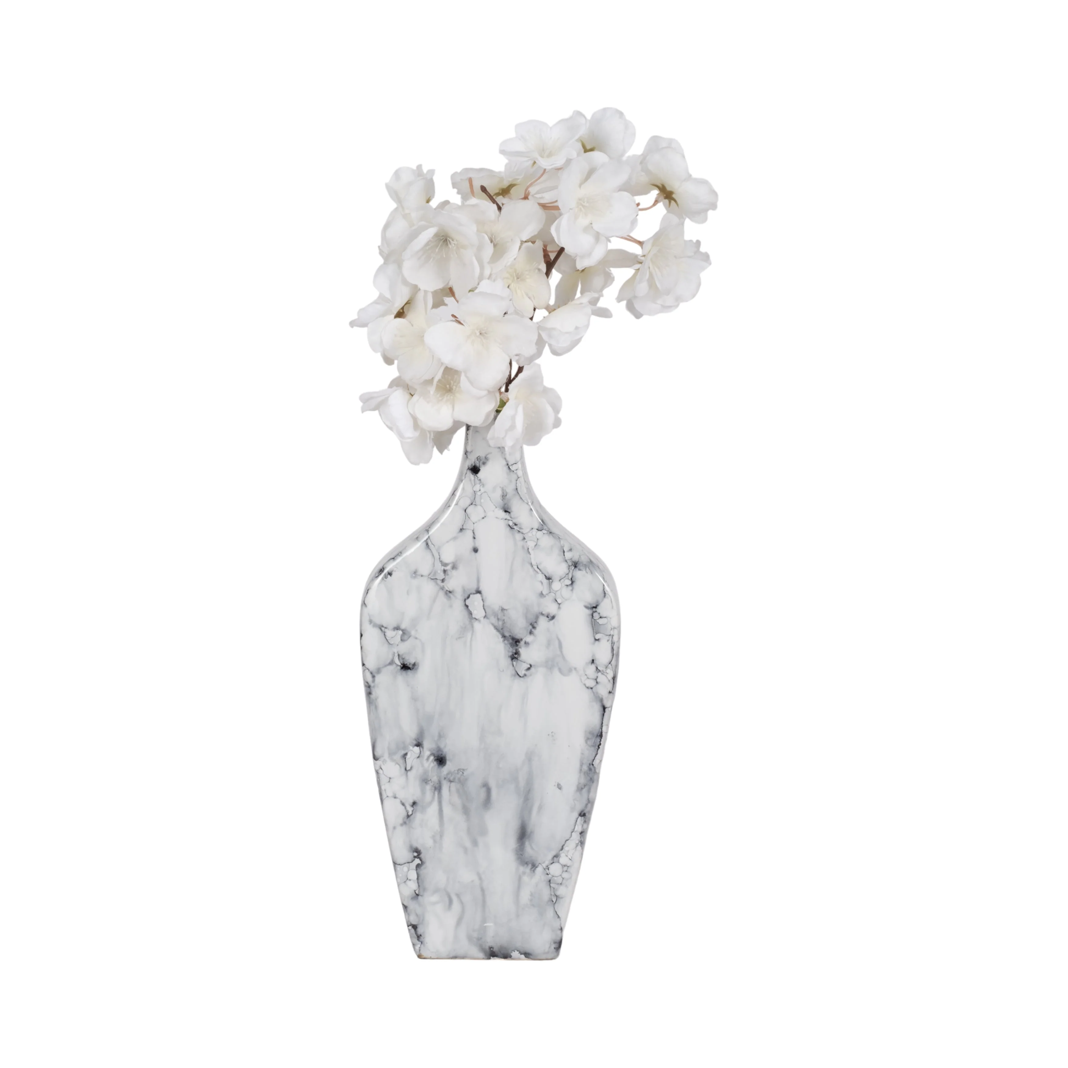11" Karlin Small Marbled Vase - Image 2