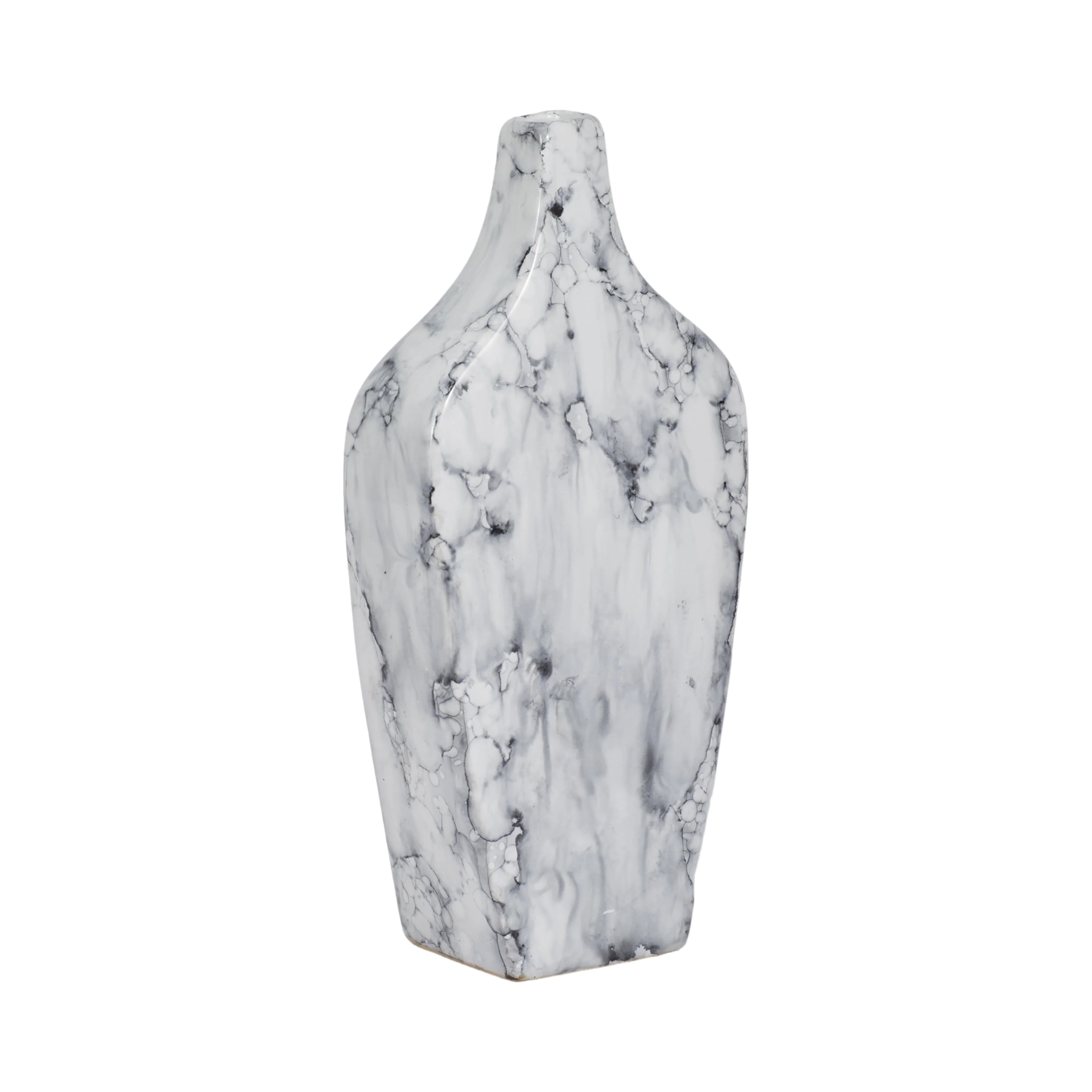 11" Karlin Small Marbled Vase - Image 3