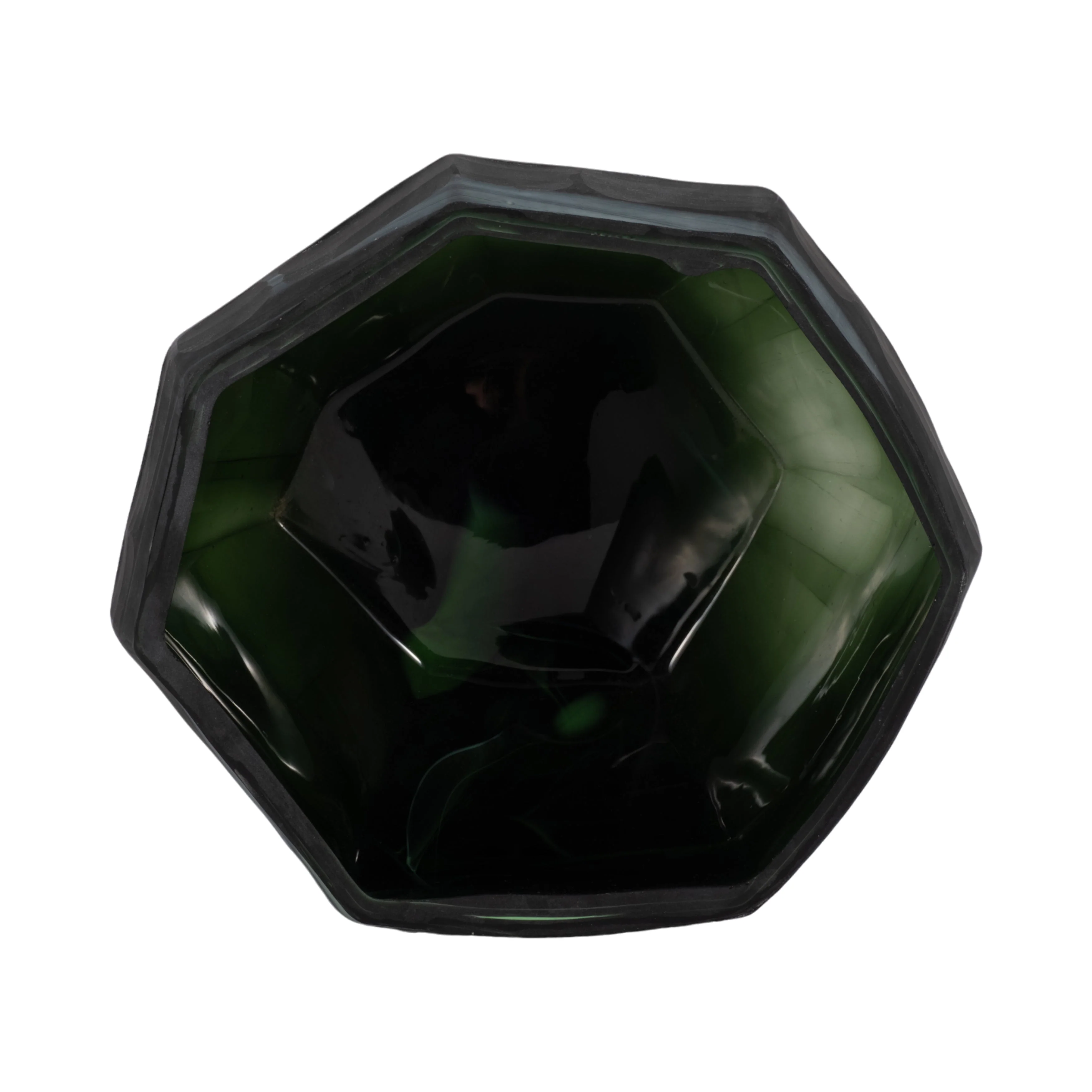 11" Savu Small Green Glass Bowl - Image 13