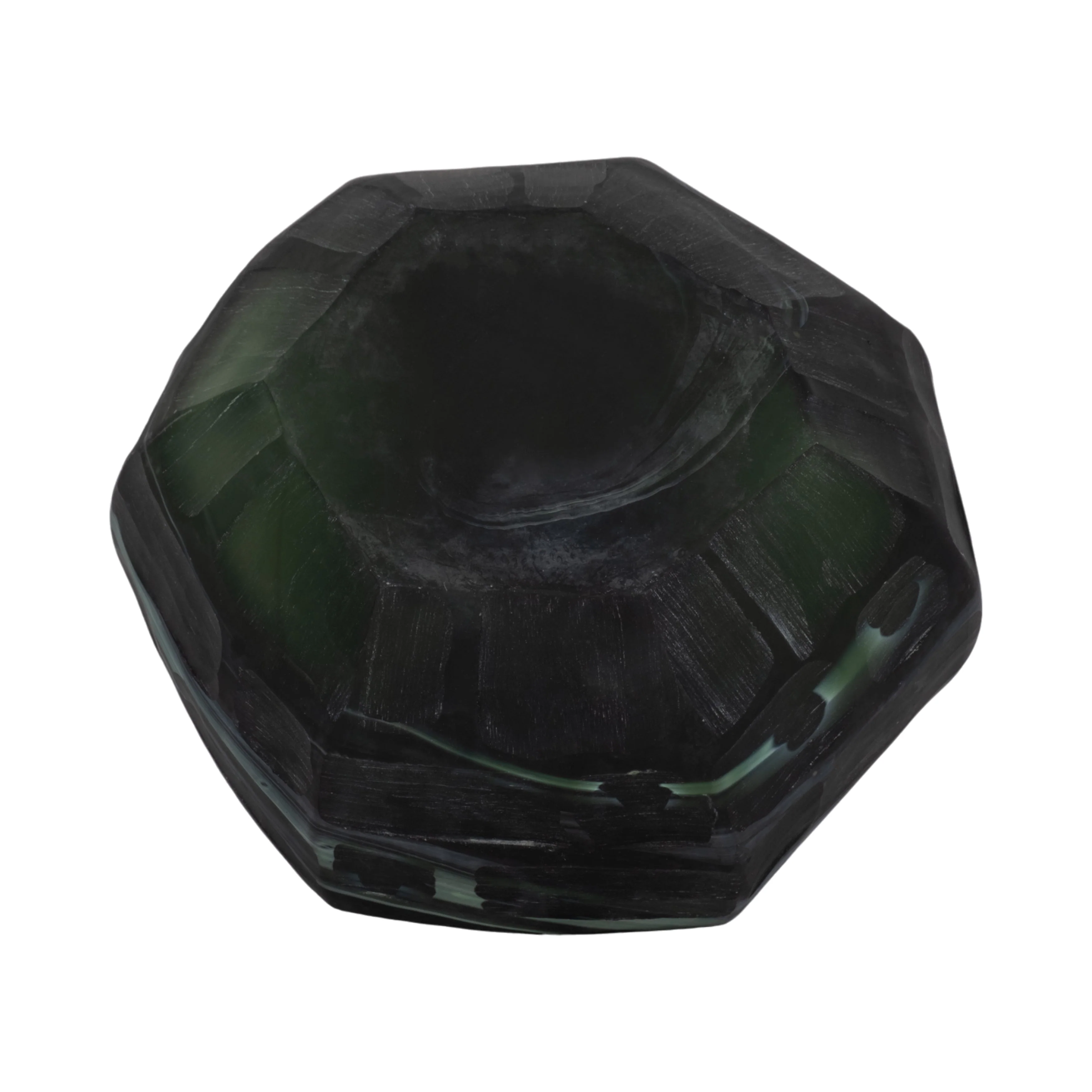 11" Savu Small Green Glass Bowl - Image 14