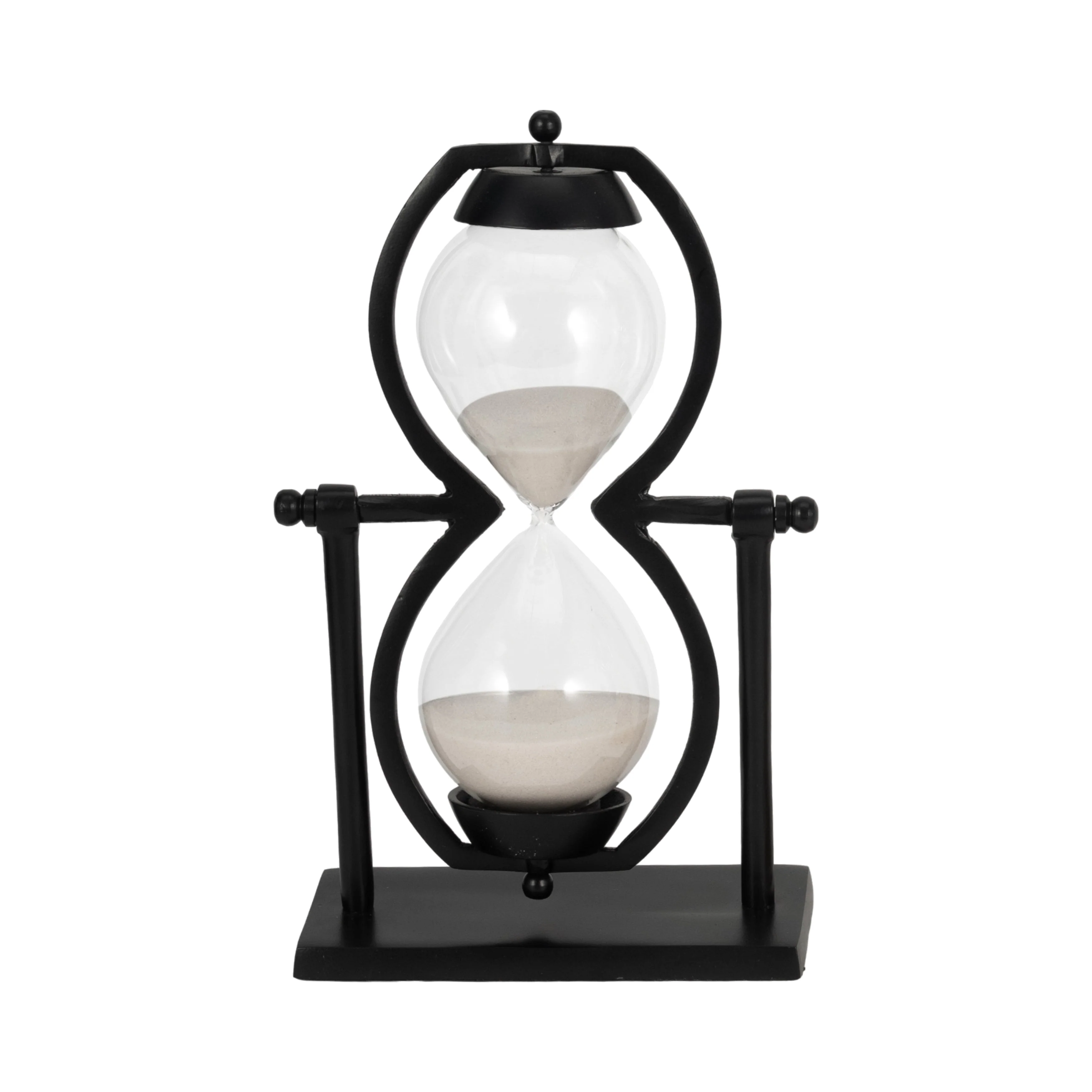11"h Black Metal Sandtimer - Image 10