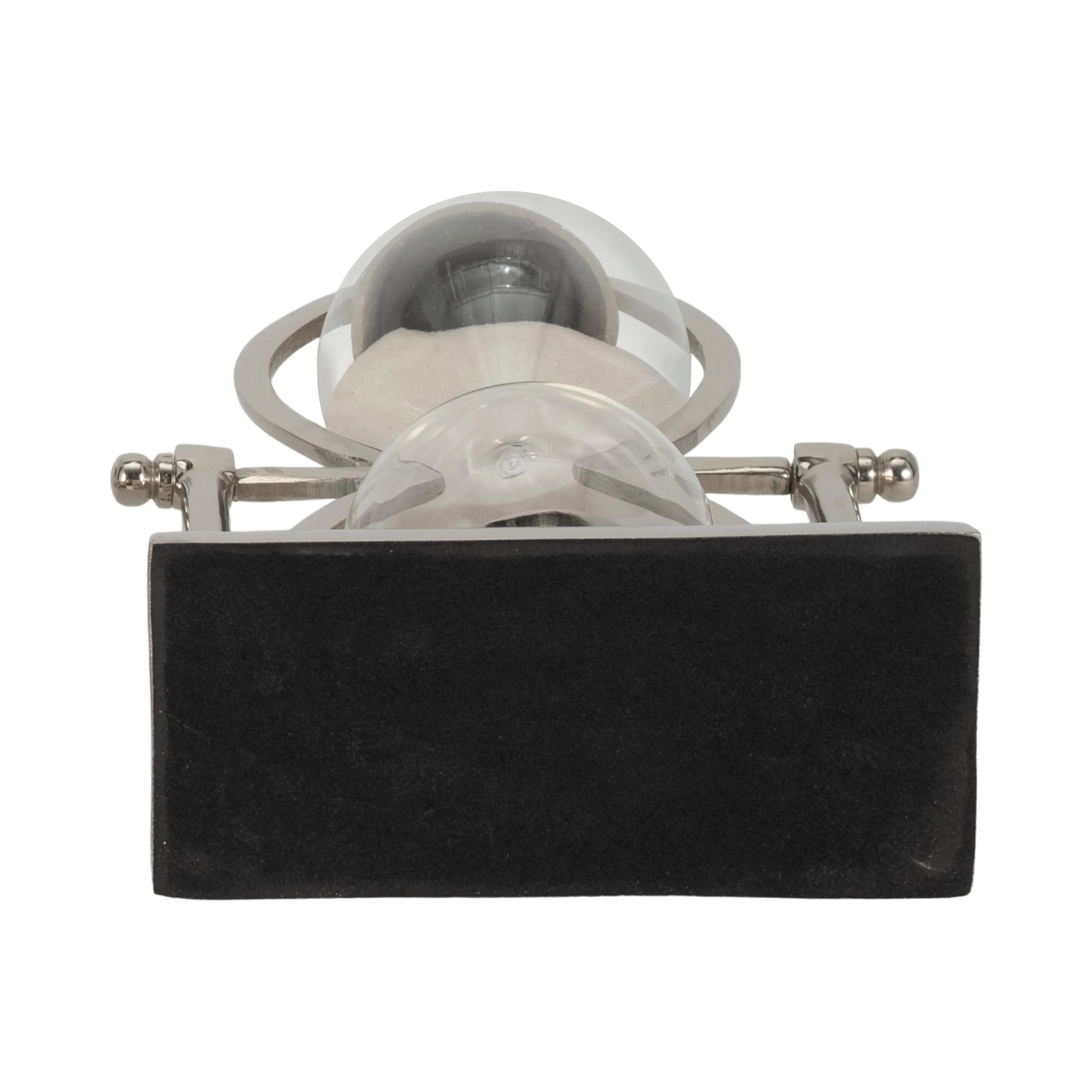 11"h Silver Metal Sandtimer - Image 14