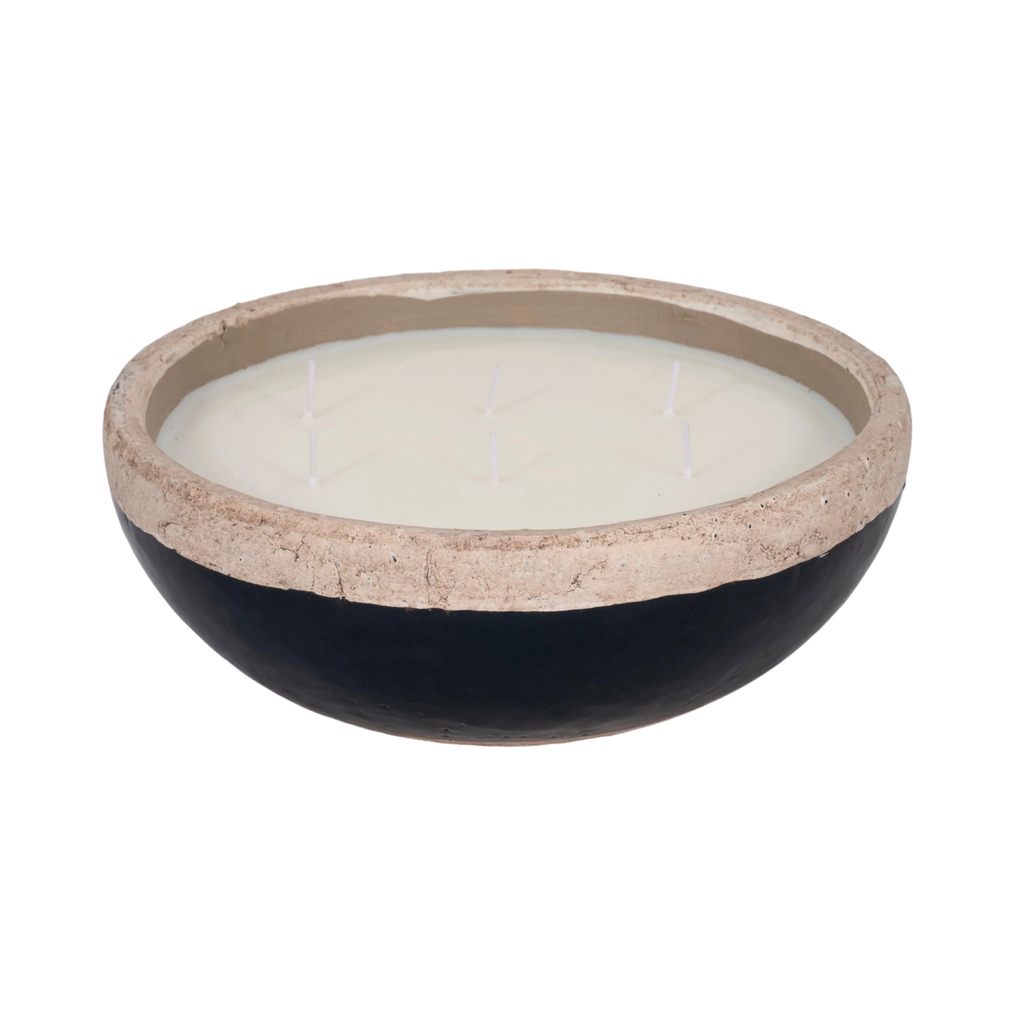 12" 57 Oz Spiced Cranberry Bowl Candle, Dark Blue - Image 2