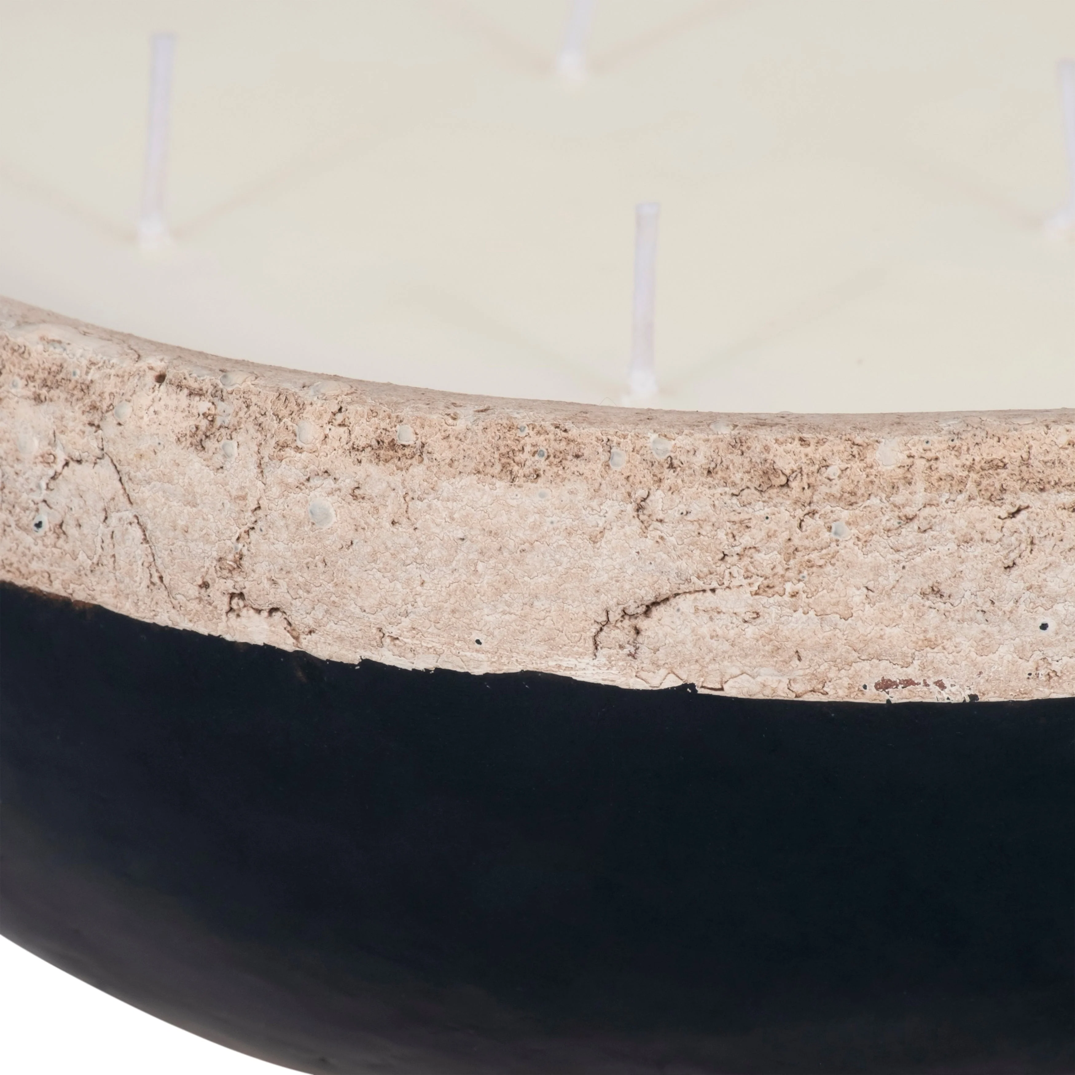 12" 57 Oz Spiced Cranberry Bowl Candle, Dark Blue - Image 6