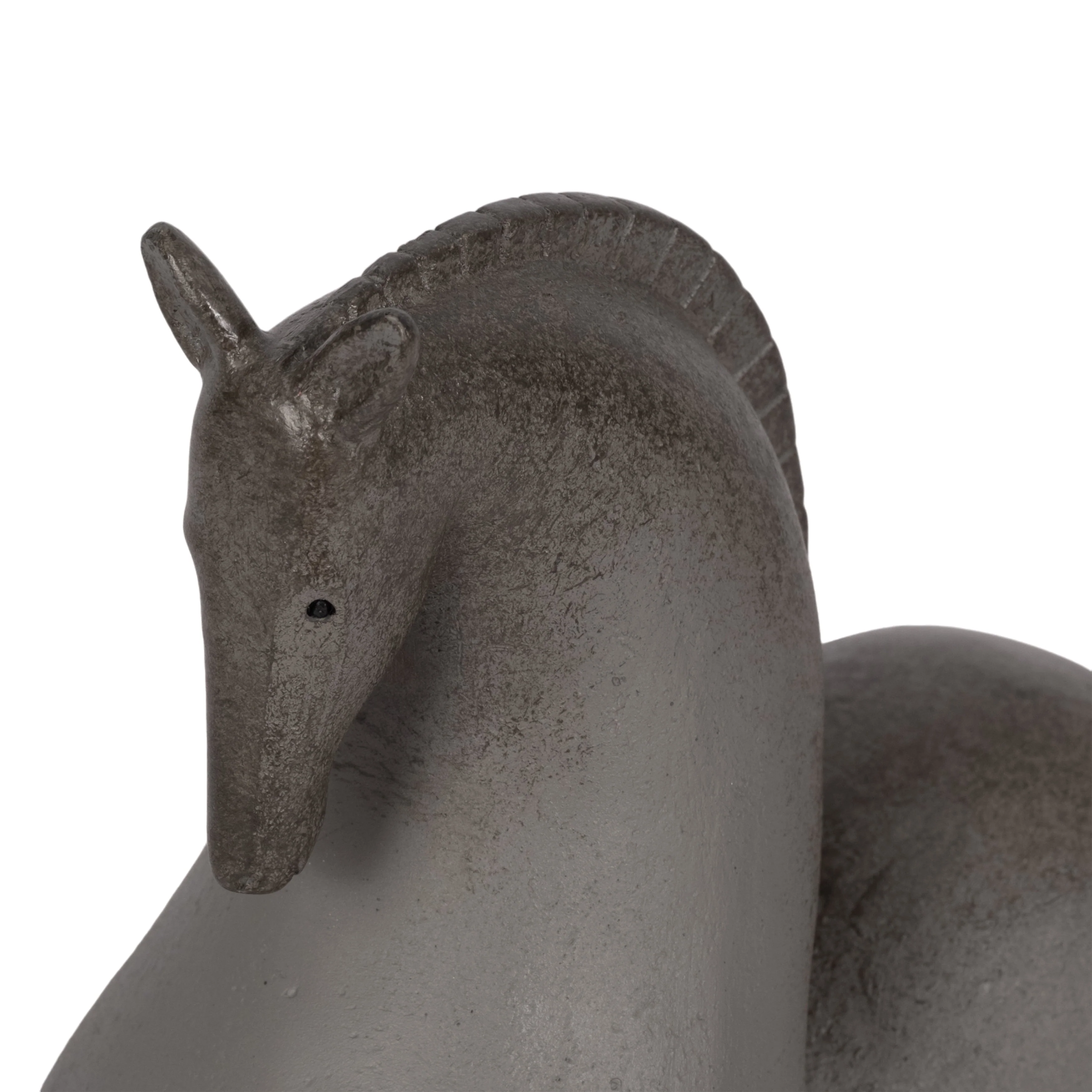 12" Curved Horse, Grey - Image 21