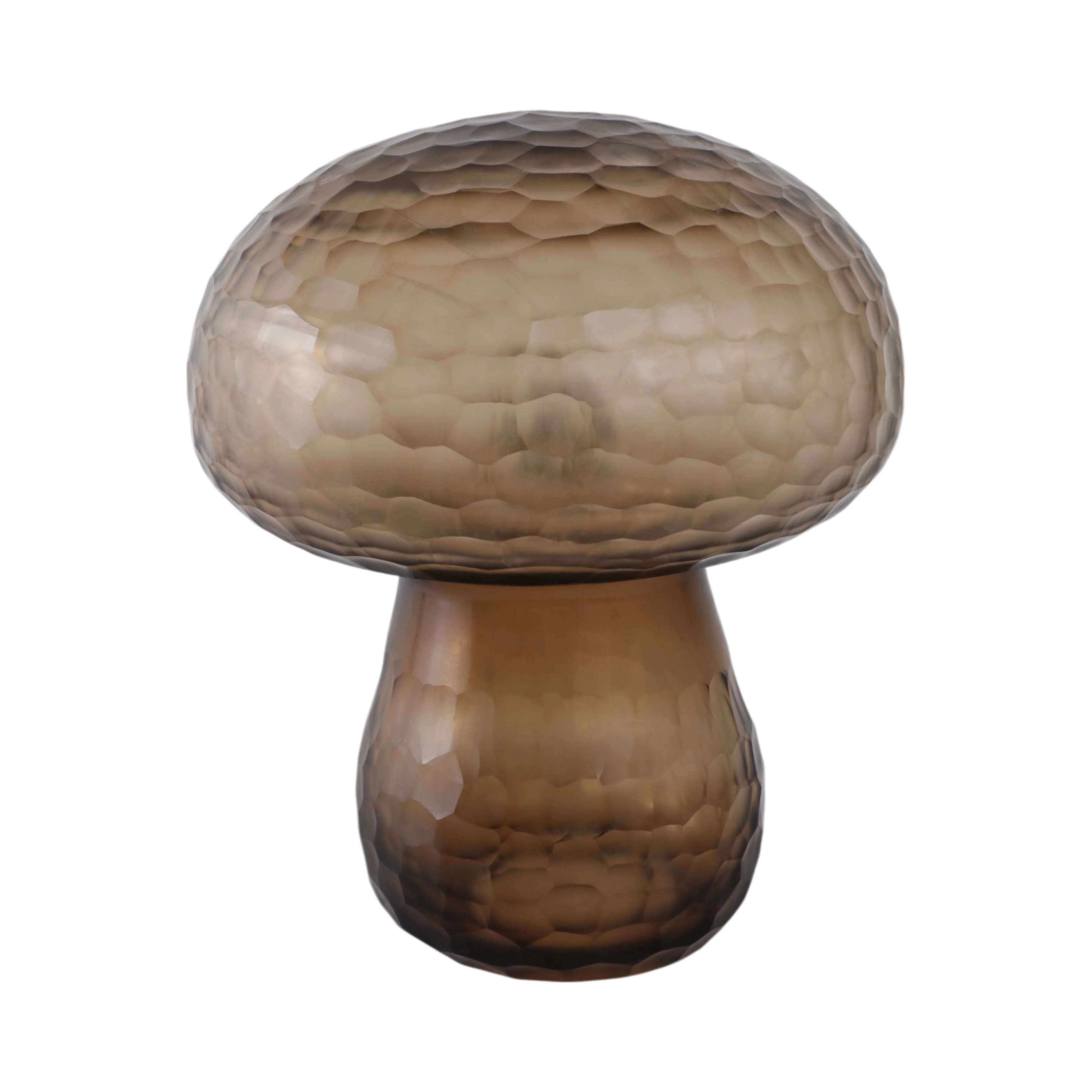 12" Limoge Small Glass Mushroom - Image 2