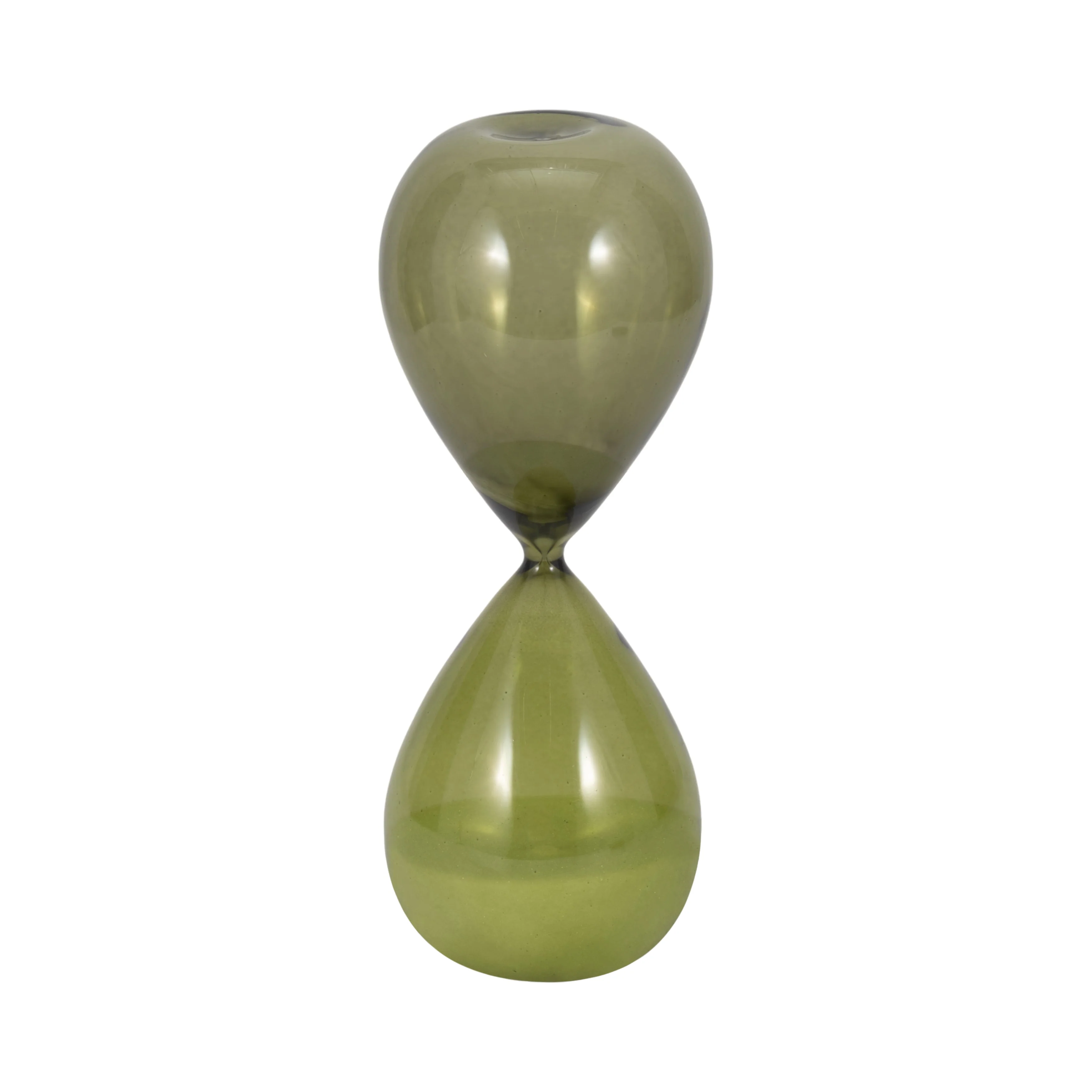 12" Roxie Small Green Hourglass - Image 12