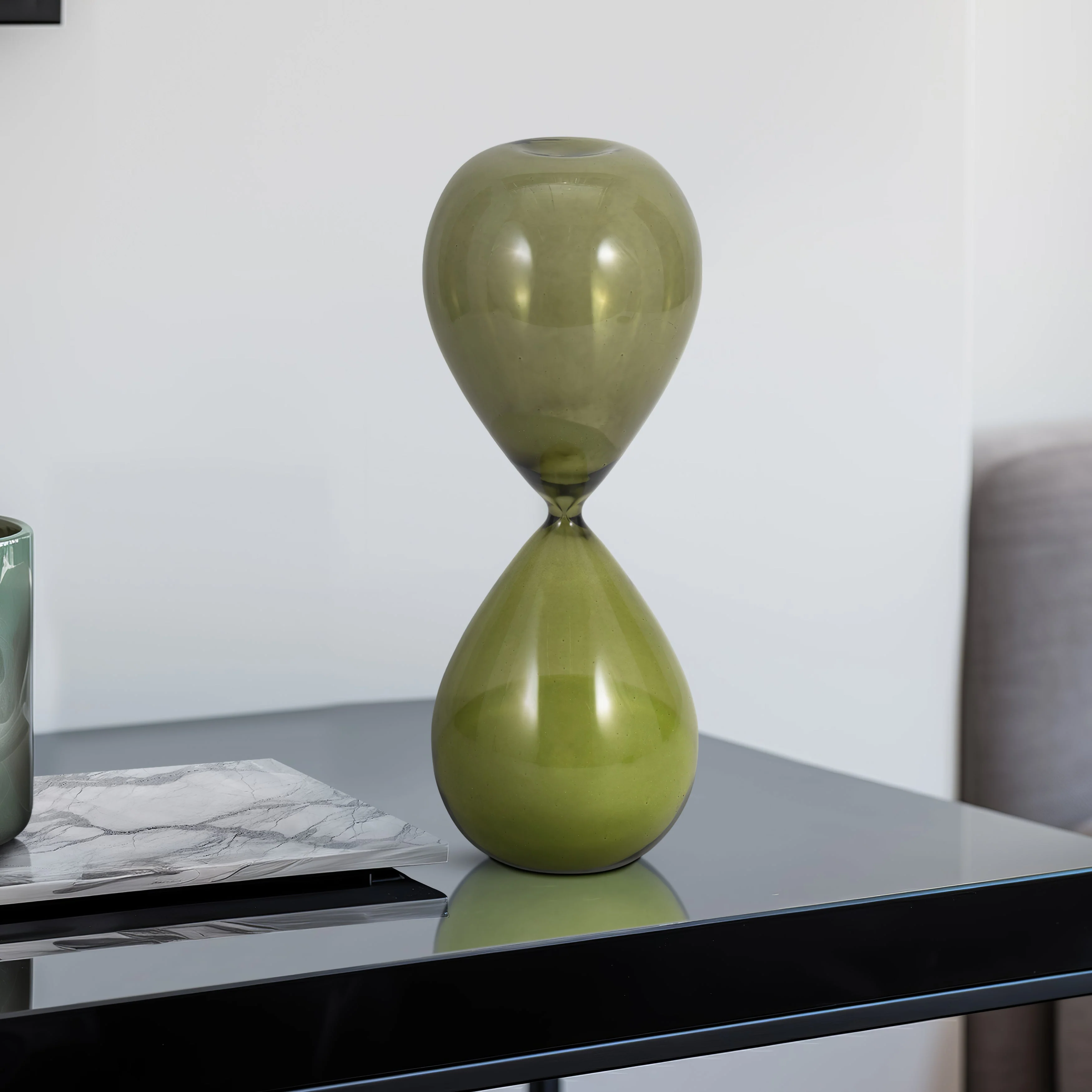 12" Roxie Small Green Hourglass - Image 18