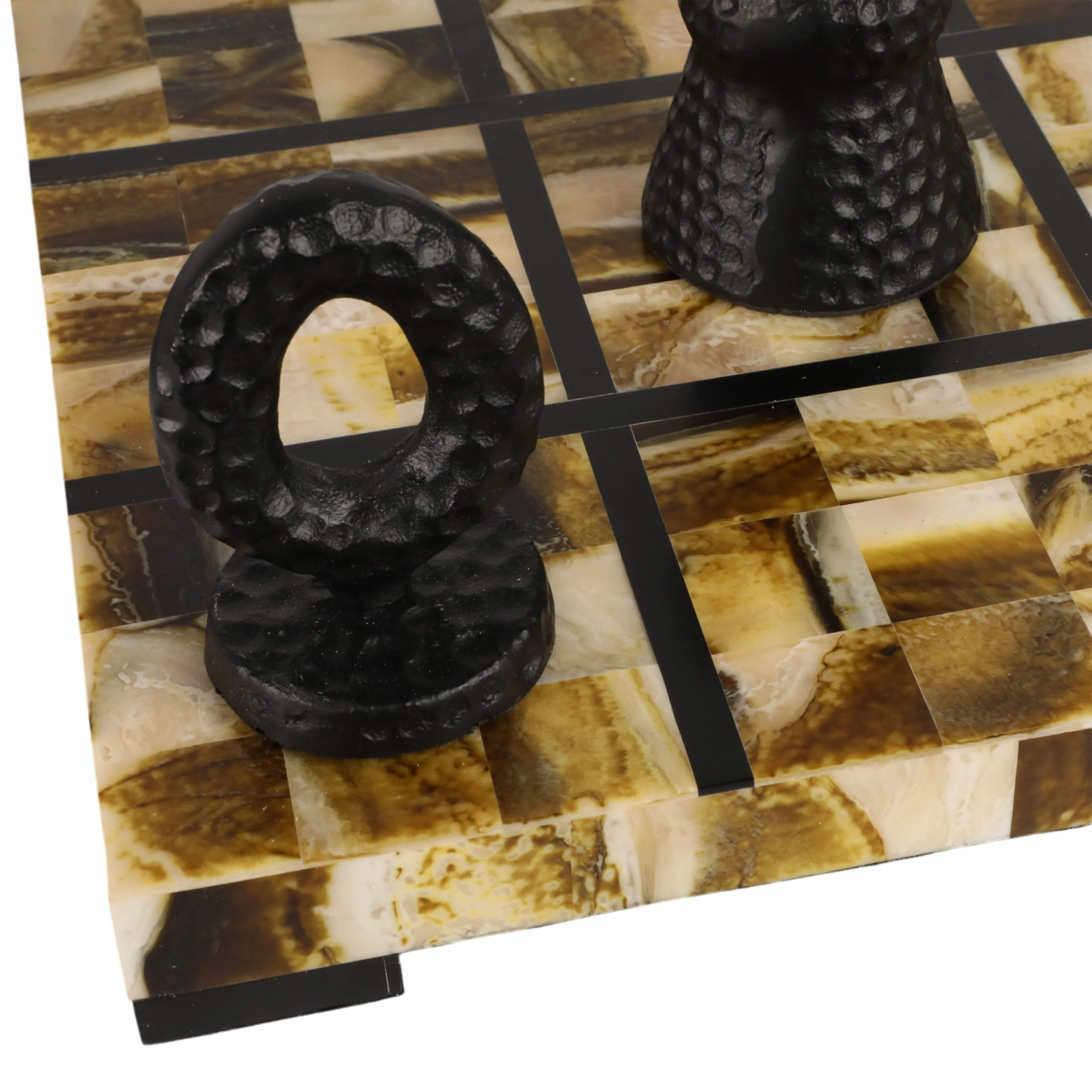 12x12 Allagash Horn Resin Tic Tac Toe Set - Image 8