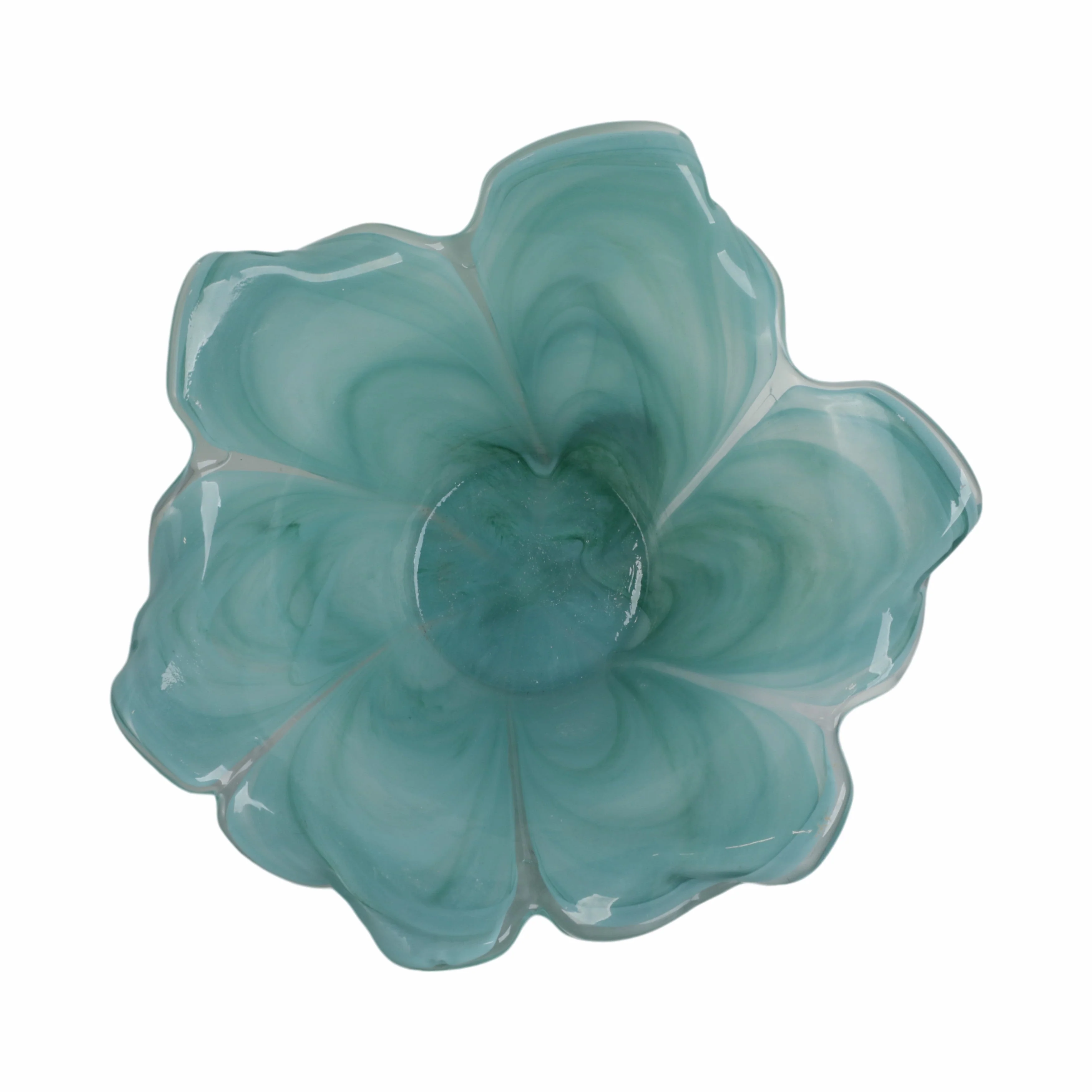 13" Idro Small Italian Art Glass Bowl - Image 8