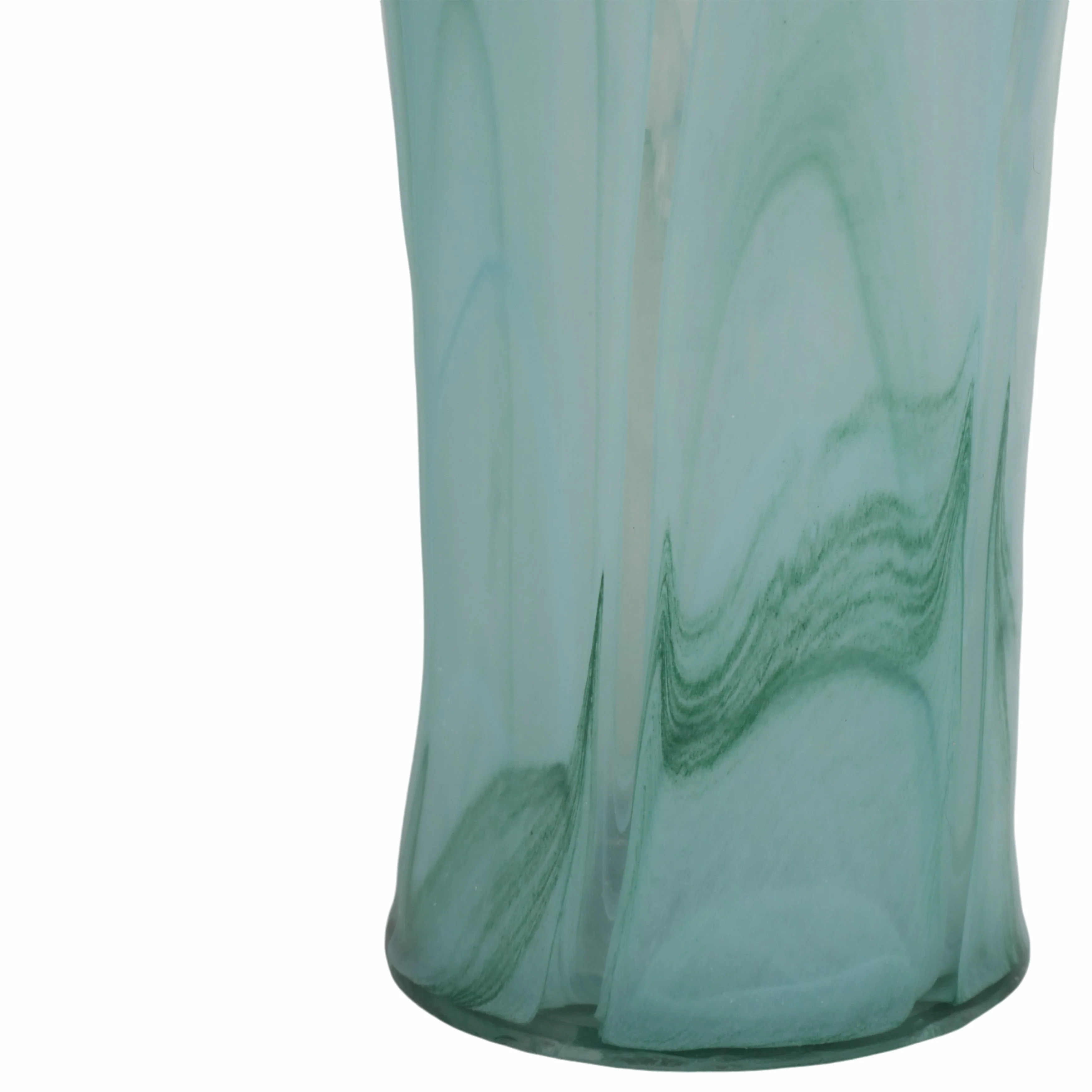 13" Idro Tall Italian Art Glass Vase - Image 7
