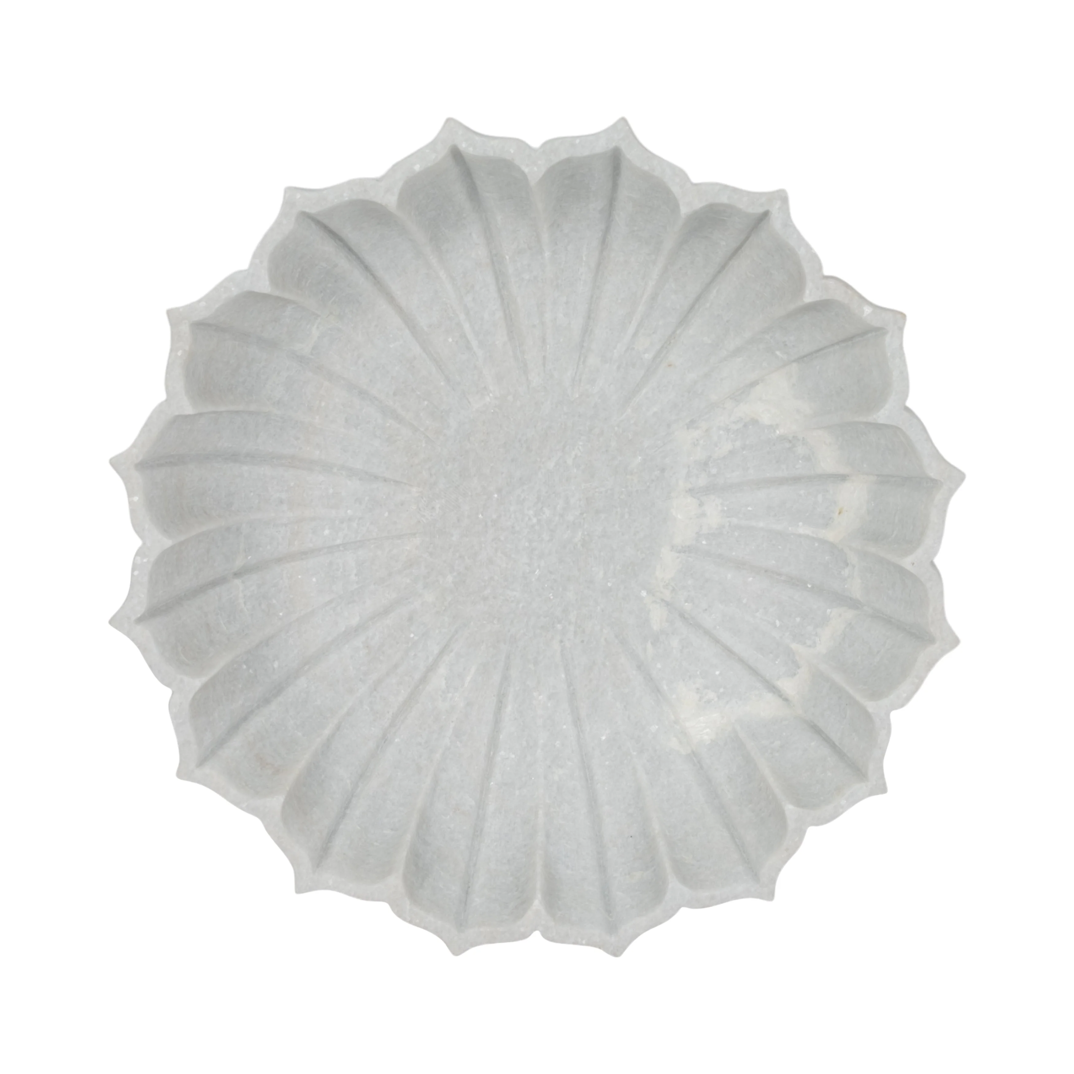 14" Bauer White Marble Tray - Image 16