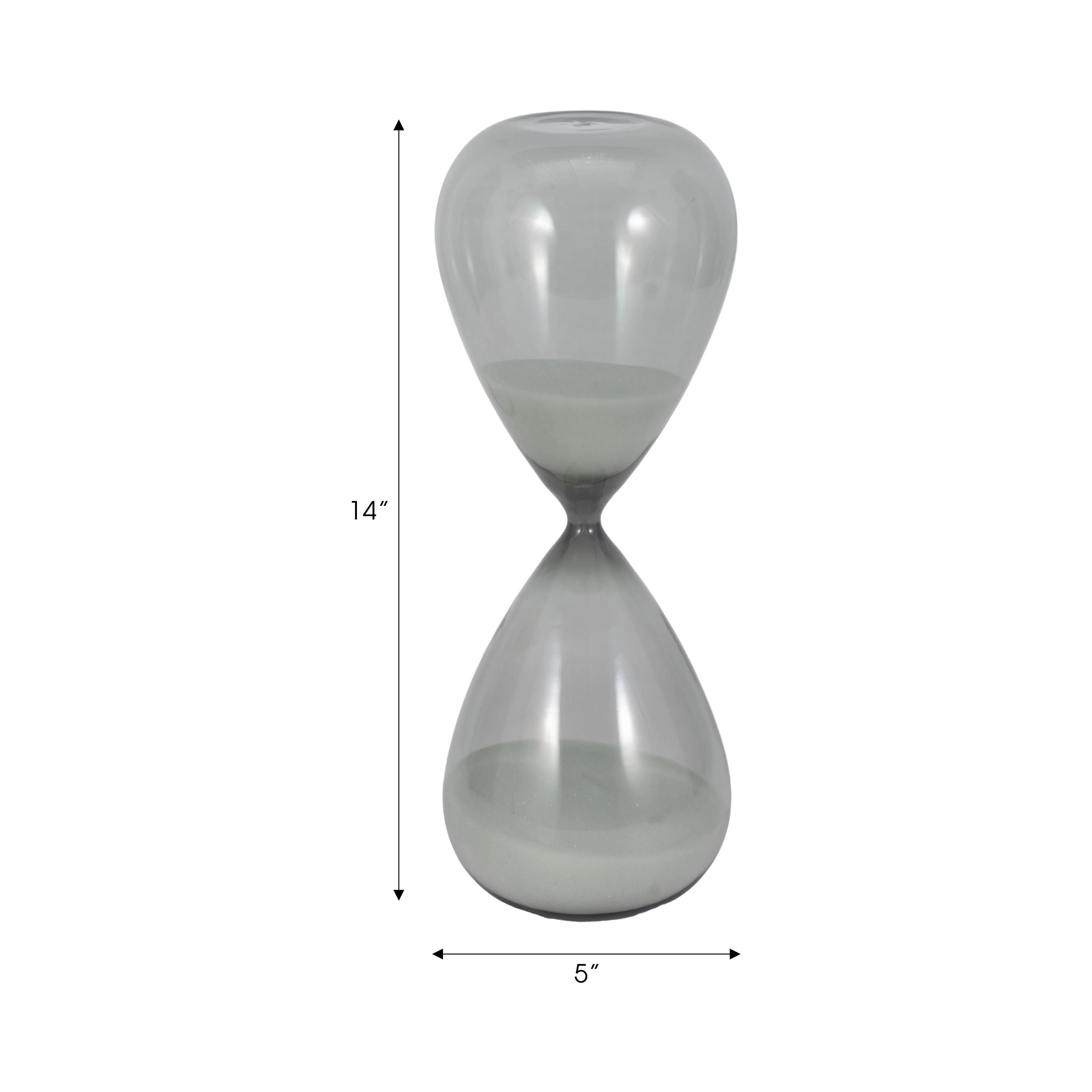 14" Giza Small Grey Hourglass - Image 8