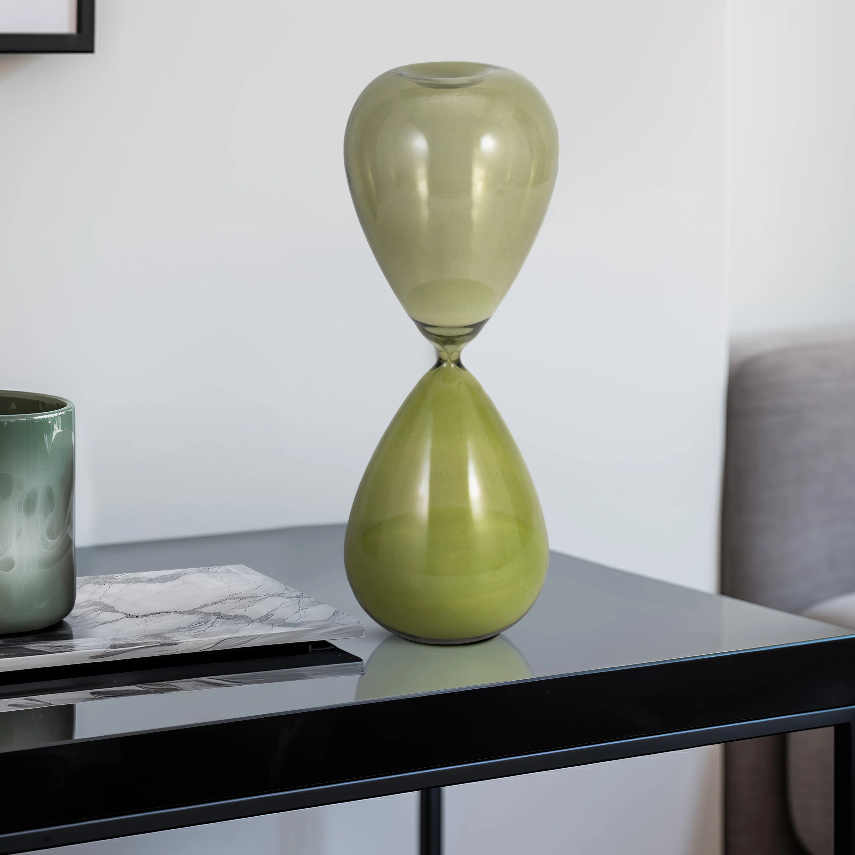 14" Roxie Large Green Hourglass - Image 18