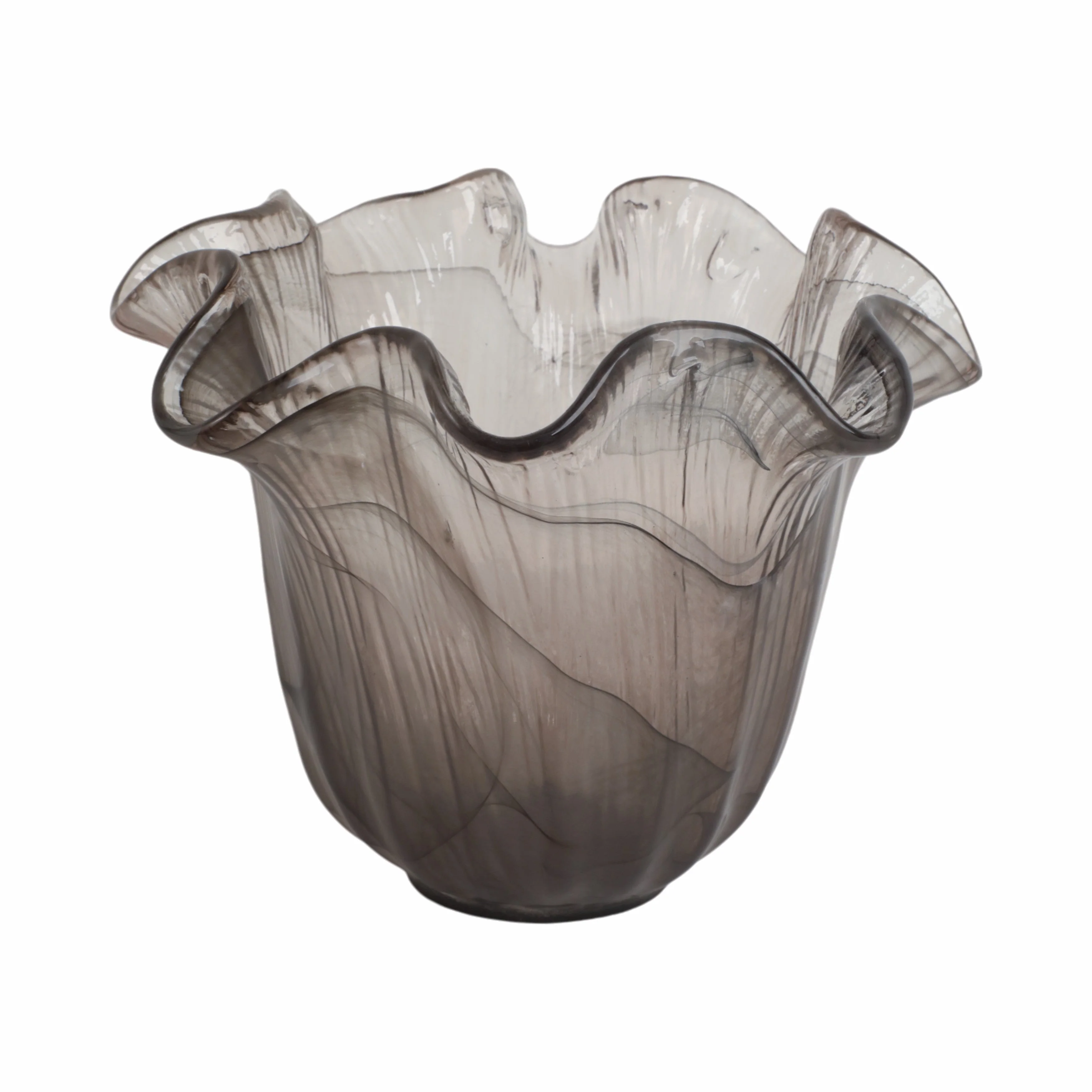 14" Varese Short Italian Art Glass Vase - Image 3