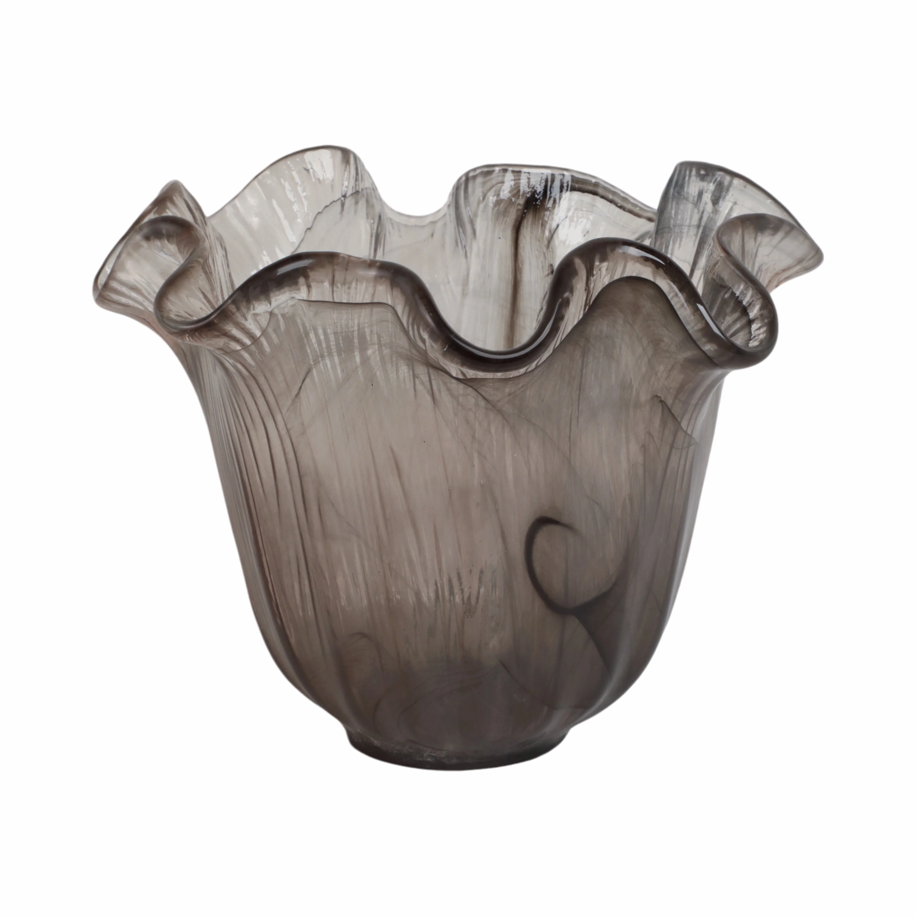 14" Varese Short Italian Art Glass Vase - Image 5