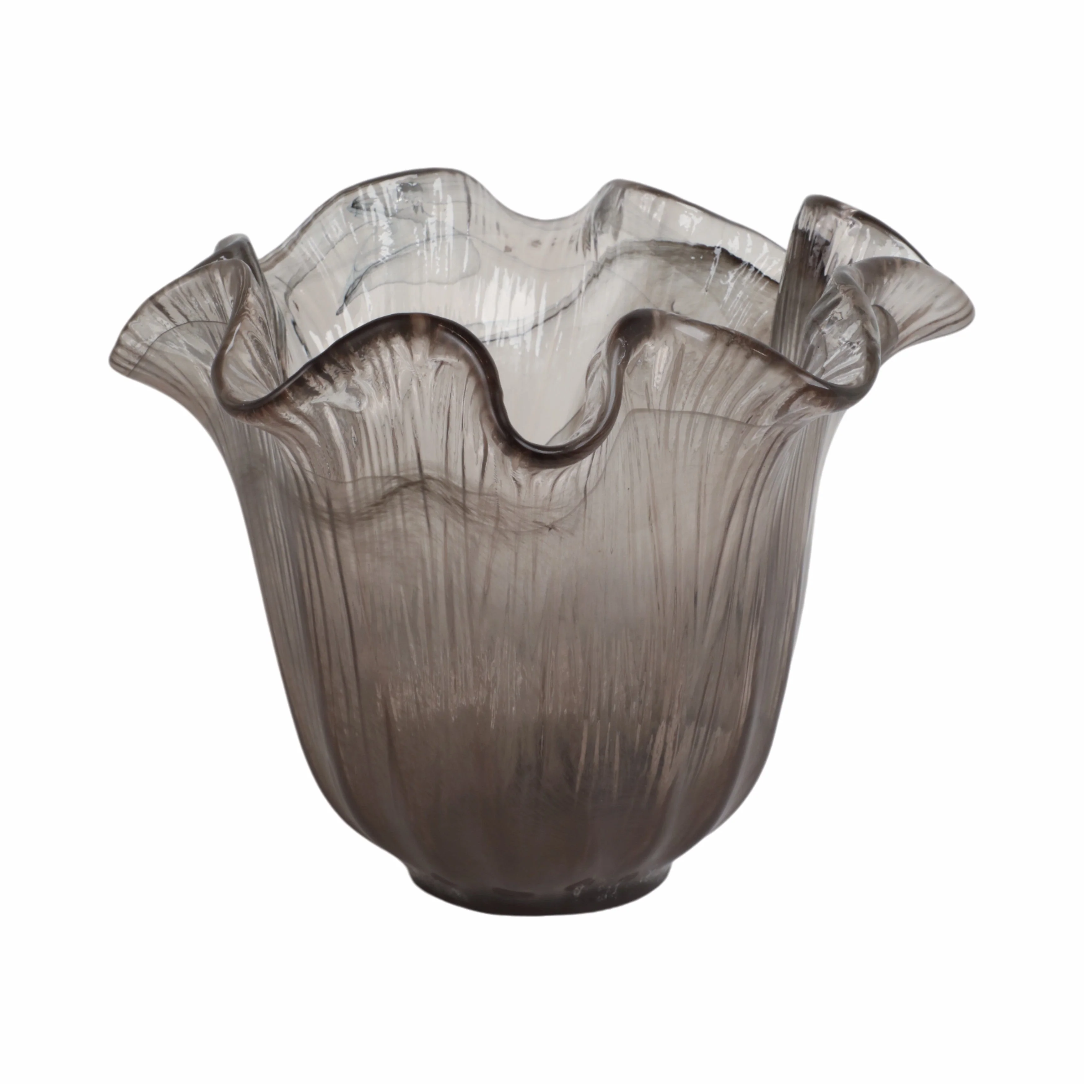 14" Varese Short Italian Art Glass Vase - Image 6