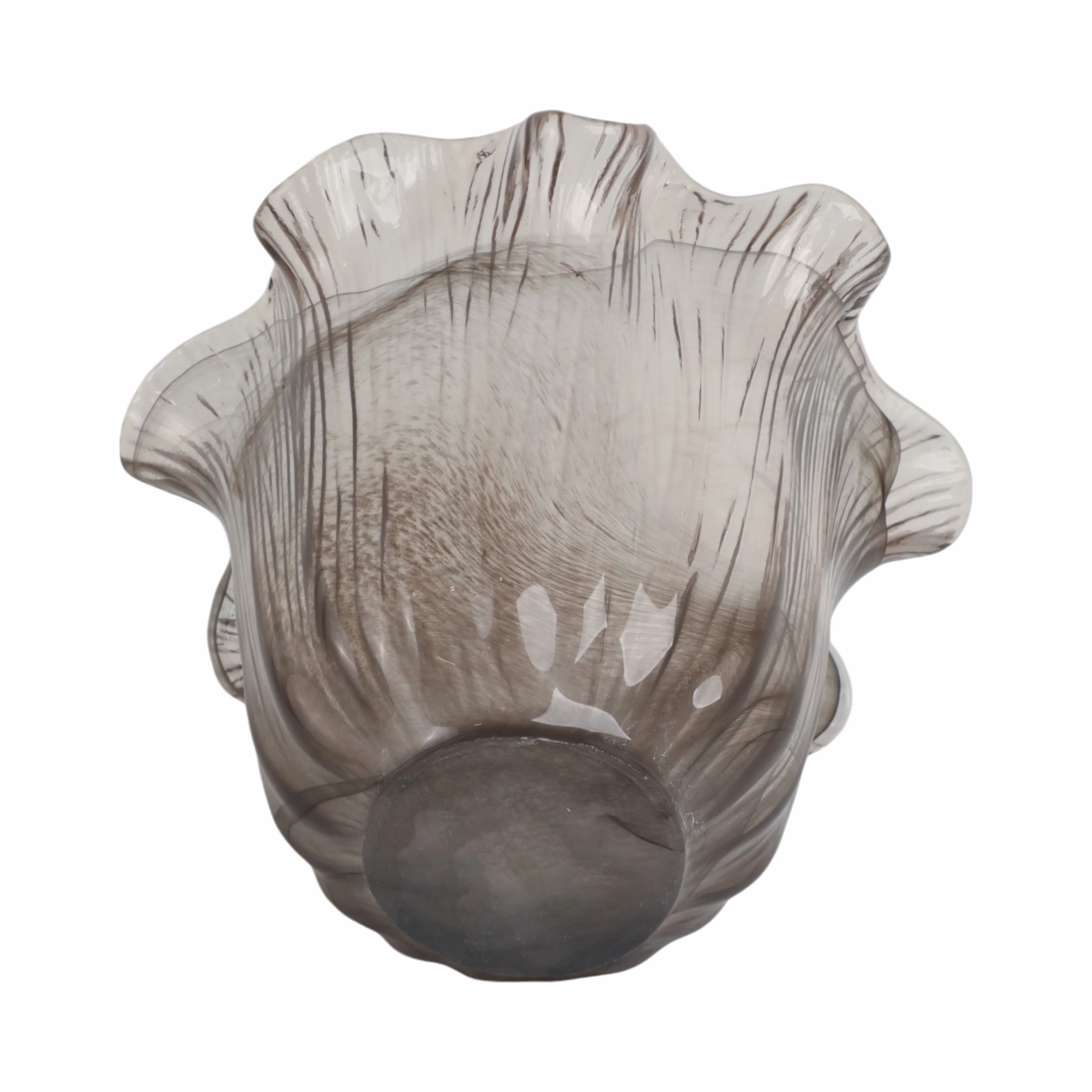 14" Varese Short Italian Art Glass Vase - Image 9