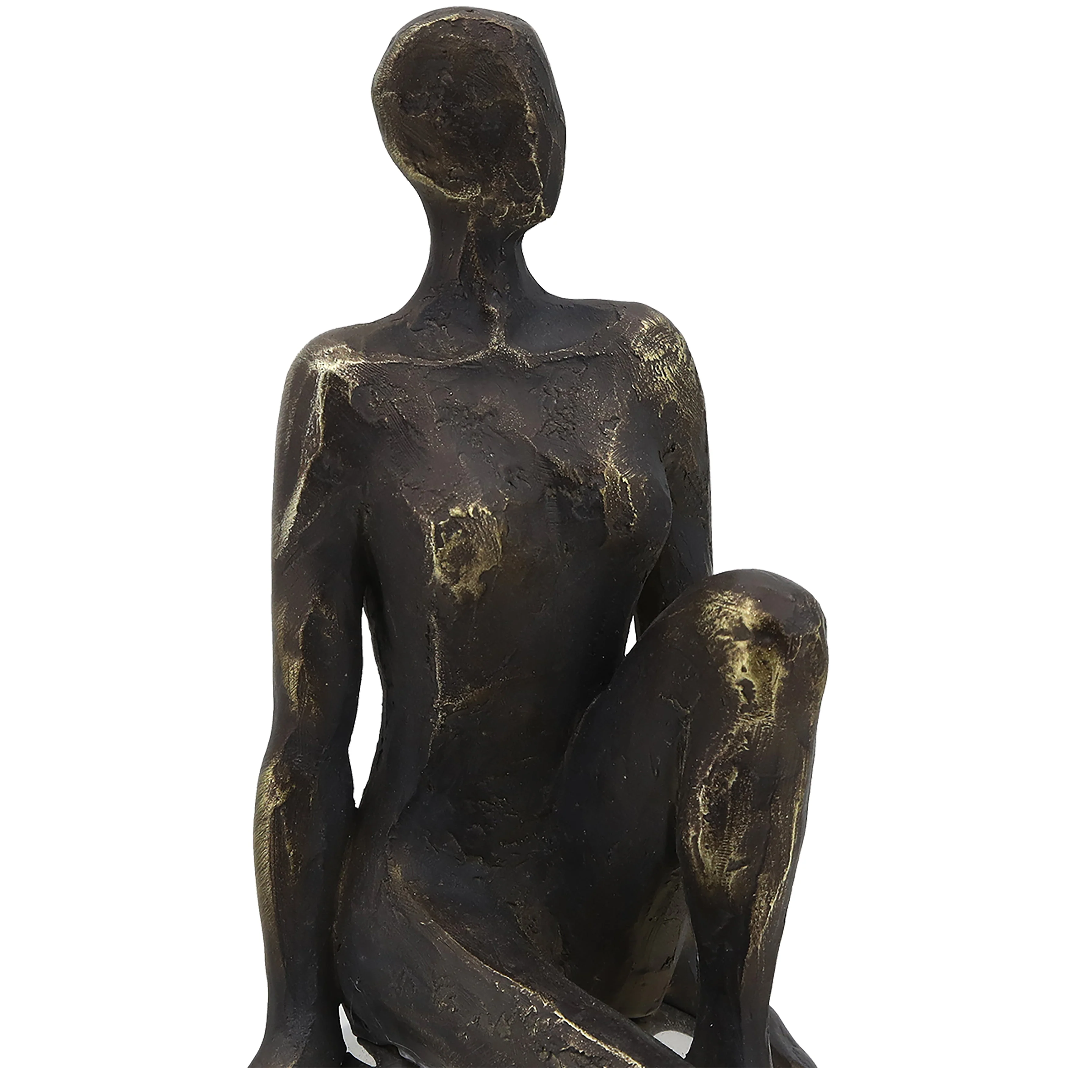 15" Augustonia Statuary With Steel Sphere - Image 15