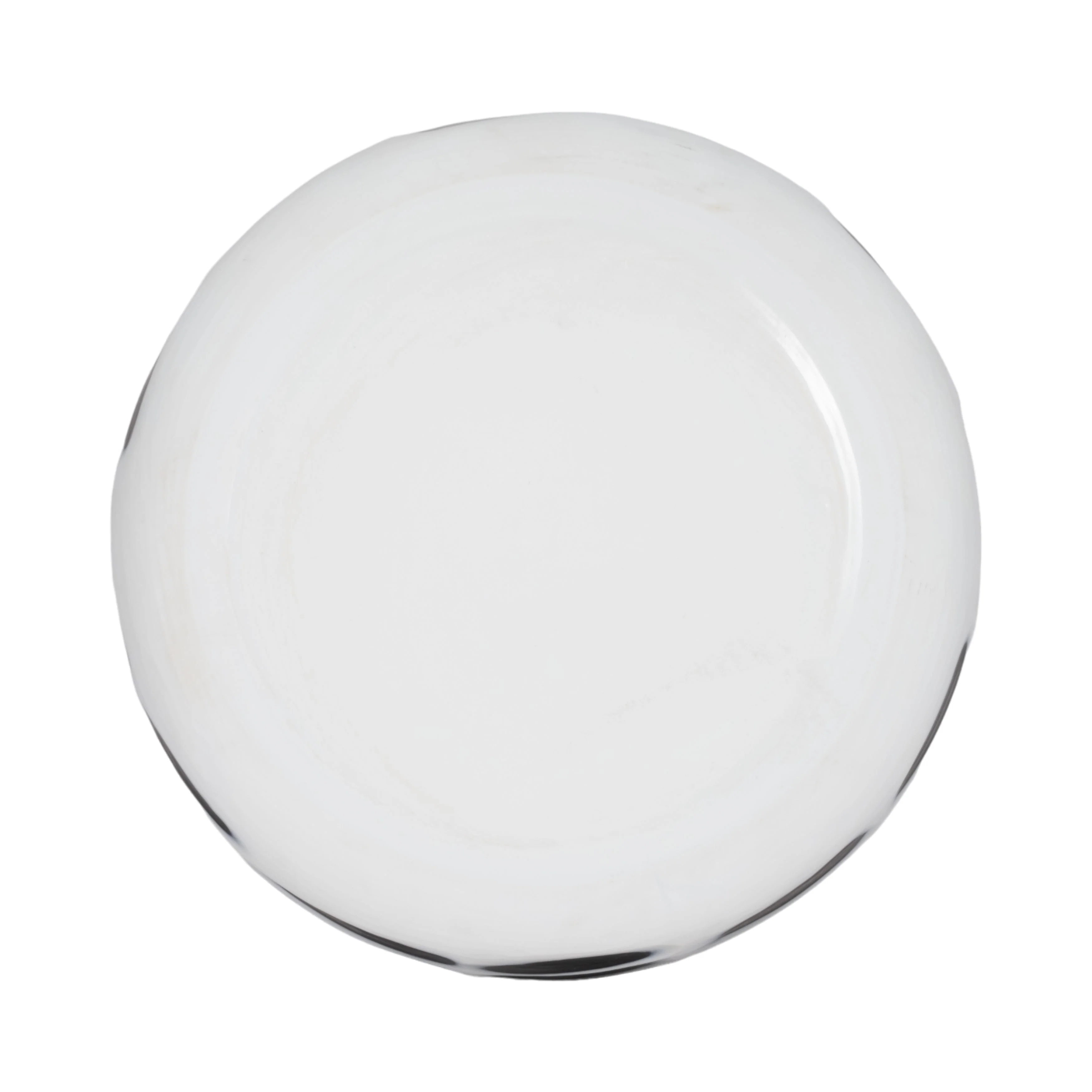 15" Fleming Black And White Glass Bowl - Image 13