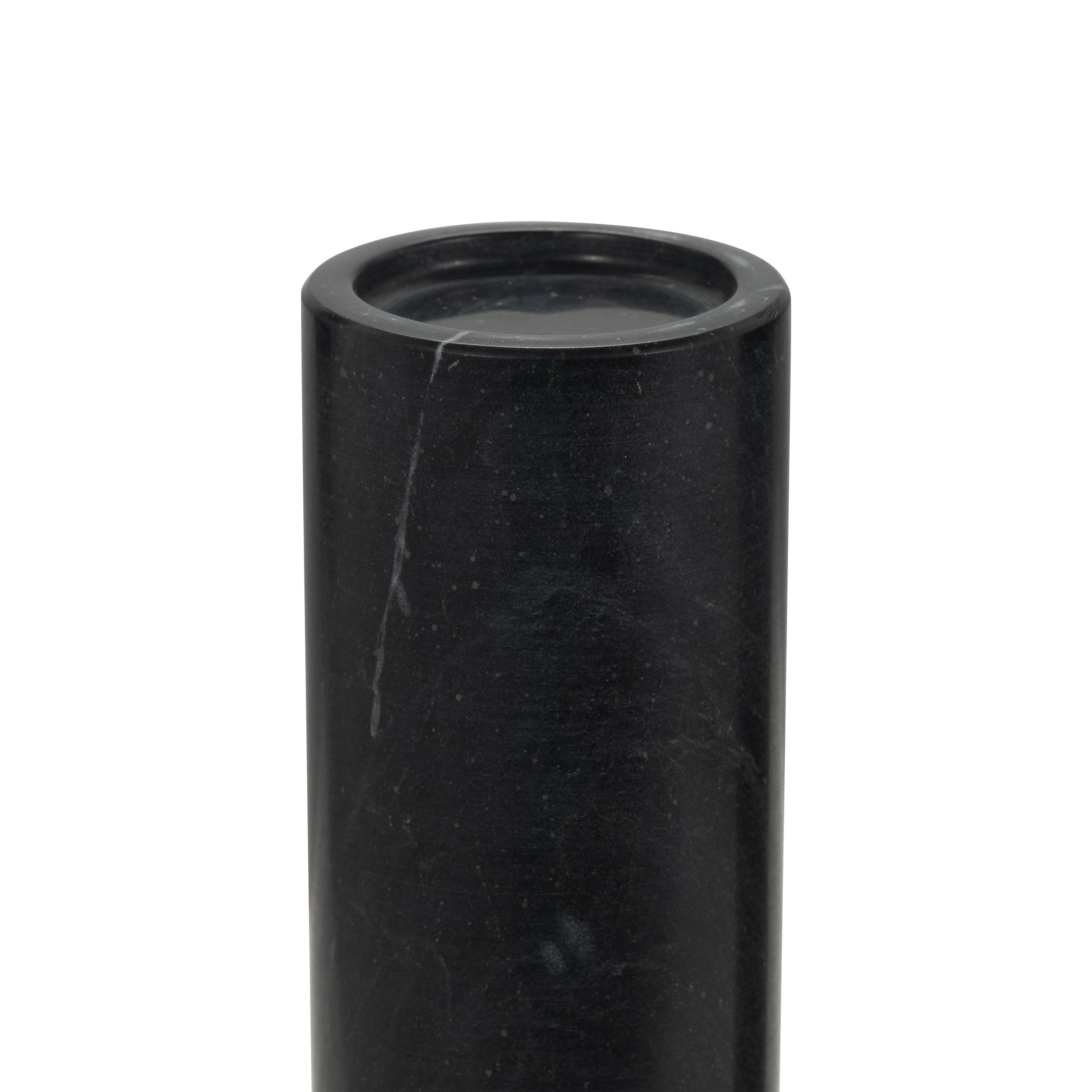 15" Hemmingway Black Marble Statuary - Image 13