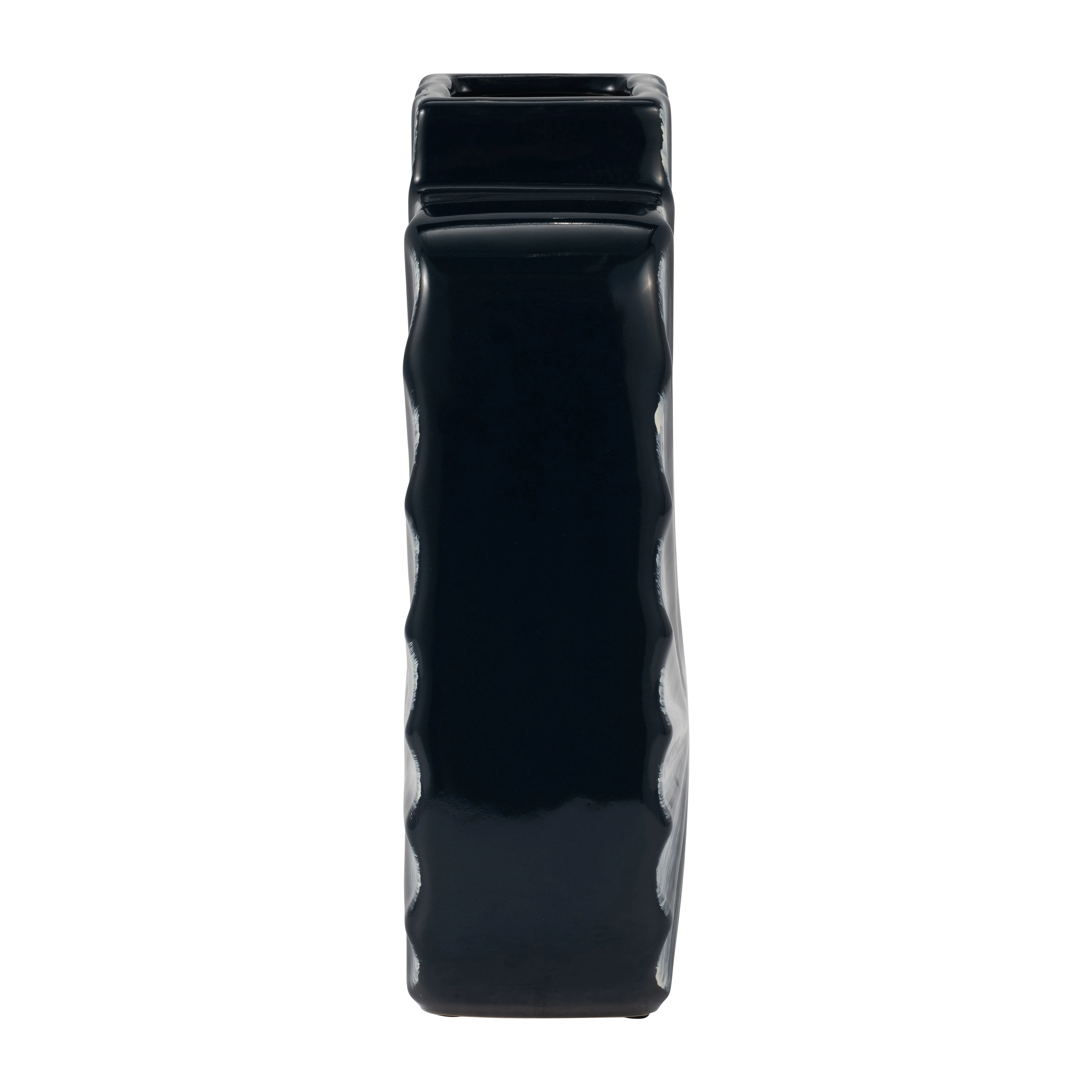 15060-06 CER, 12"H 3-TONE VASE, LIGHT BLUE GREEN( Sagebrook Home ) - Image 3