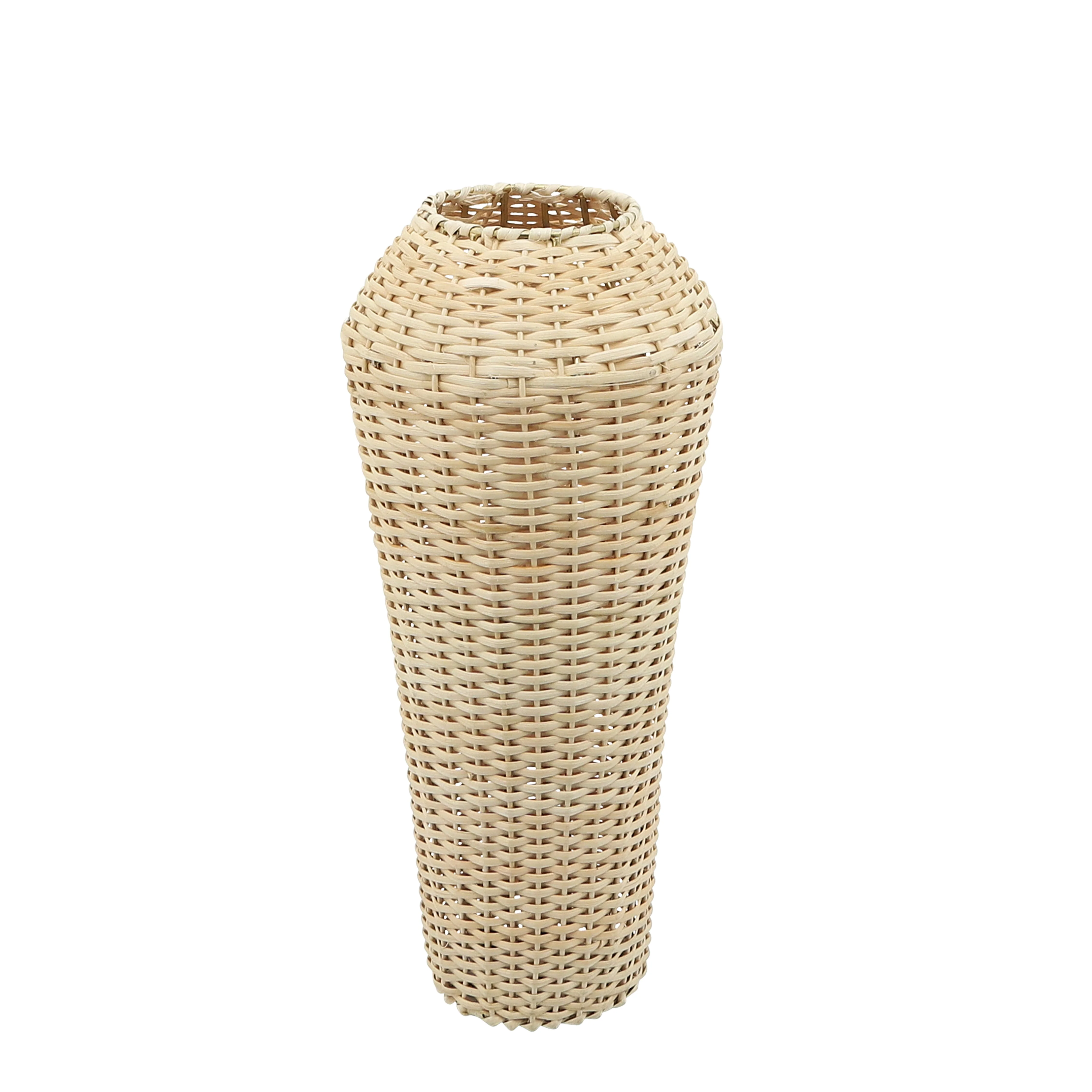 16366-01  CERAMIC 15"H VASE W/ GOLD LID, WHITE/BLACK( Sagebrook Home  ) - Image 2