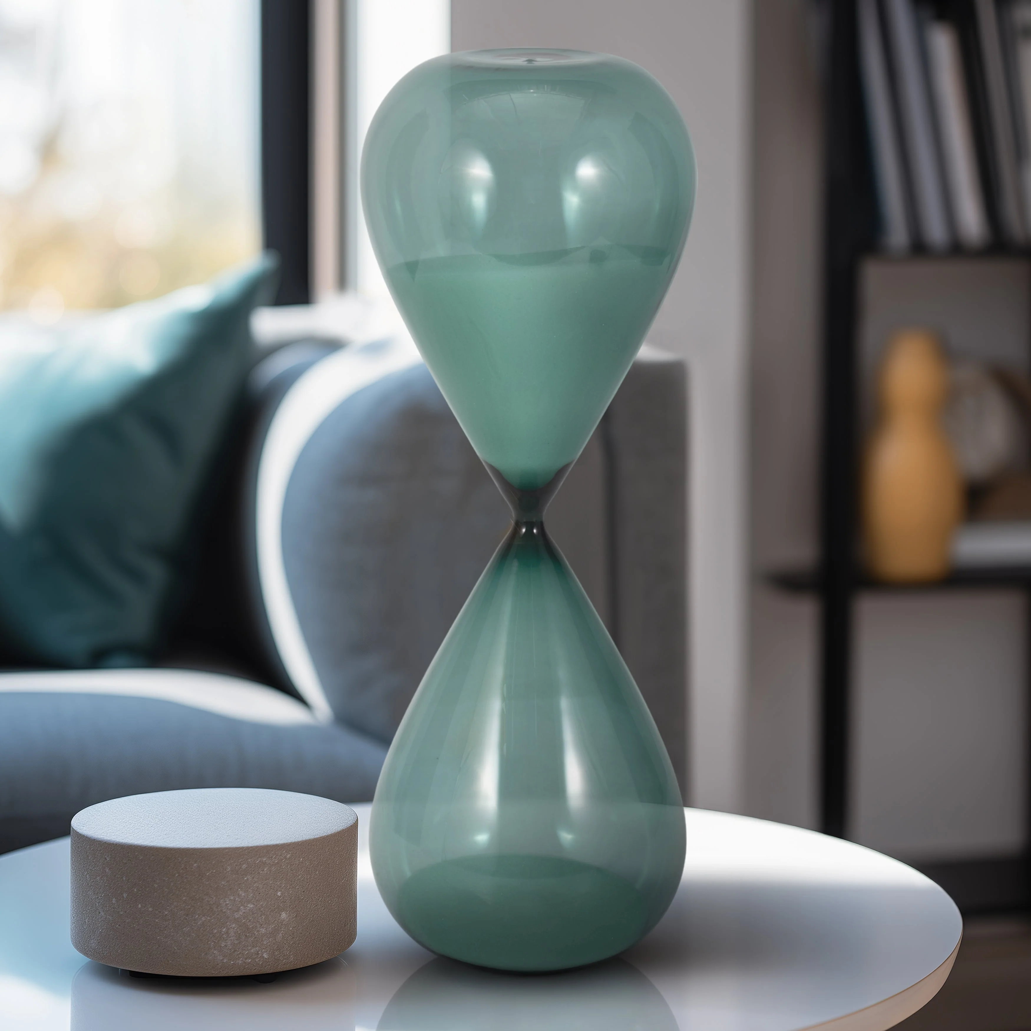 17" Bombora Large Teal Hourglass - Image 9