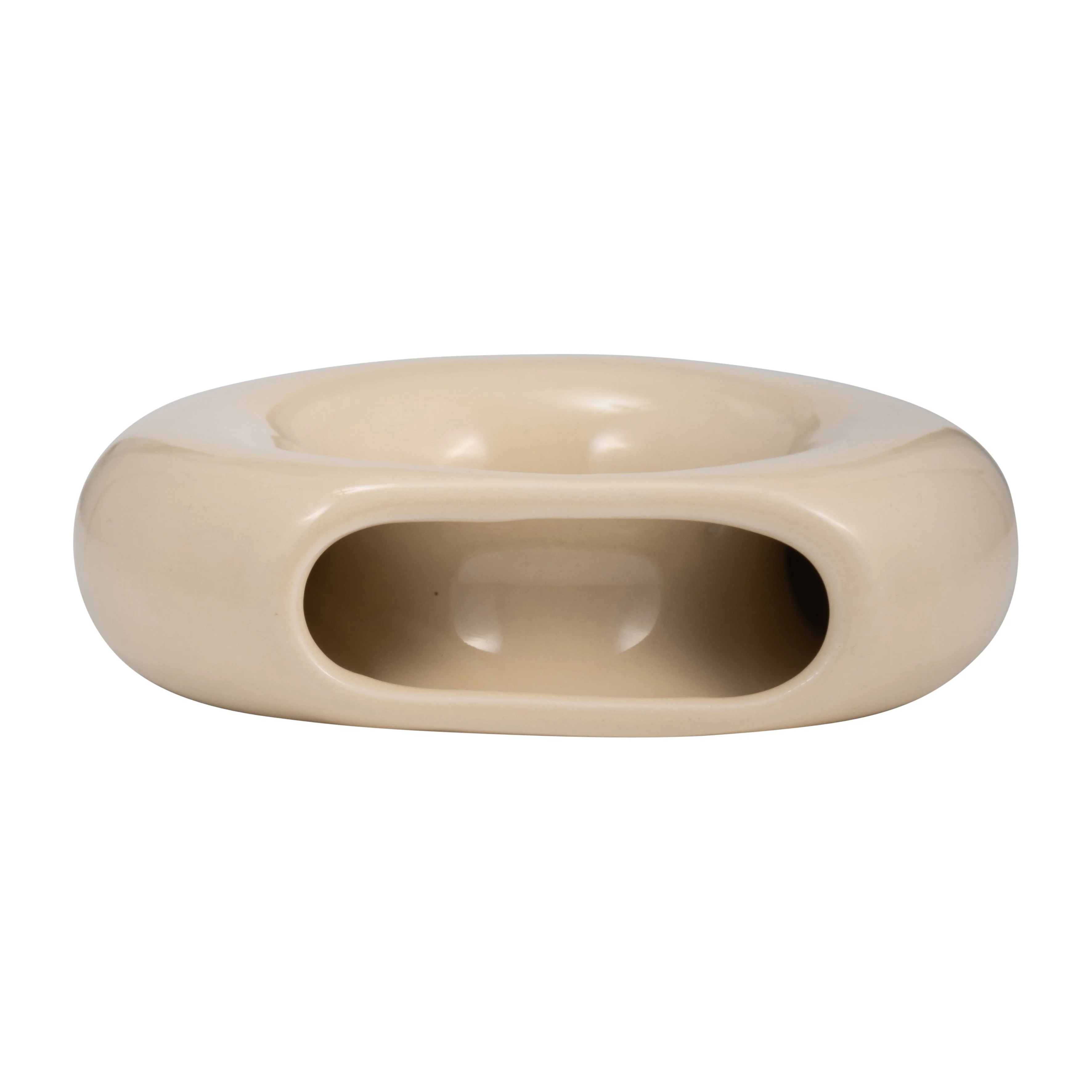17058-05  CER, 6" WAVY VASE, WHITE( Sagebrook Home  ) - Image 6
