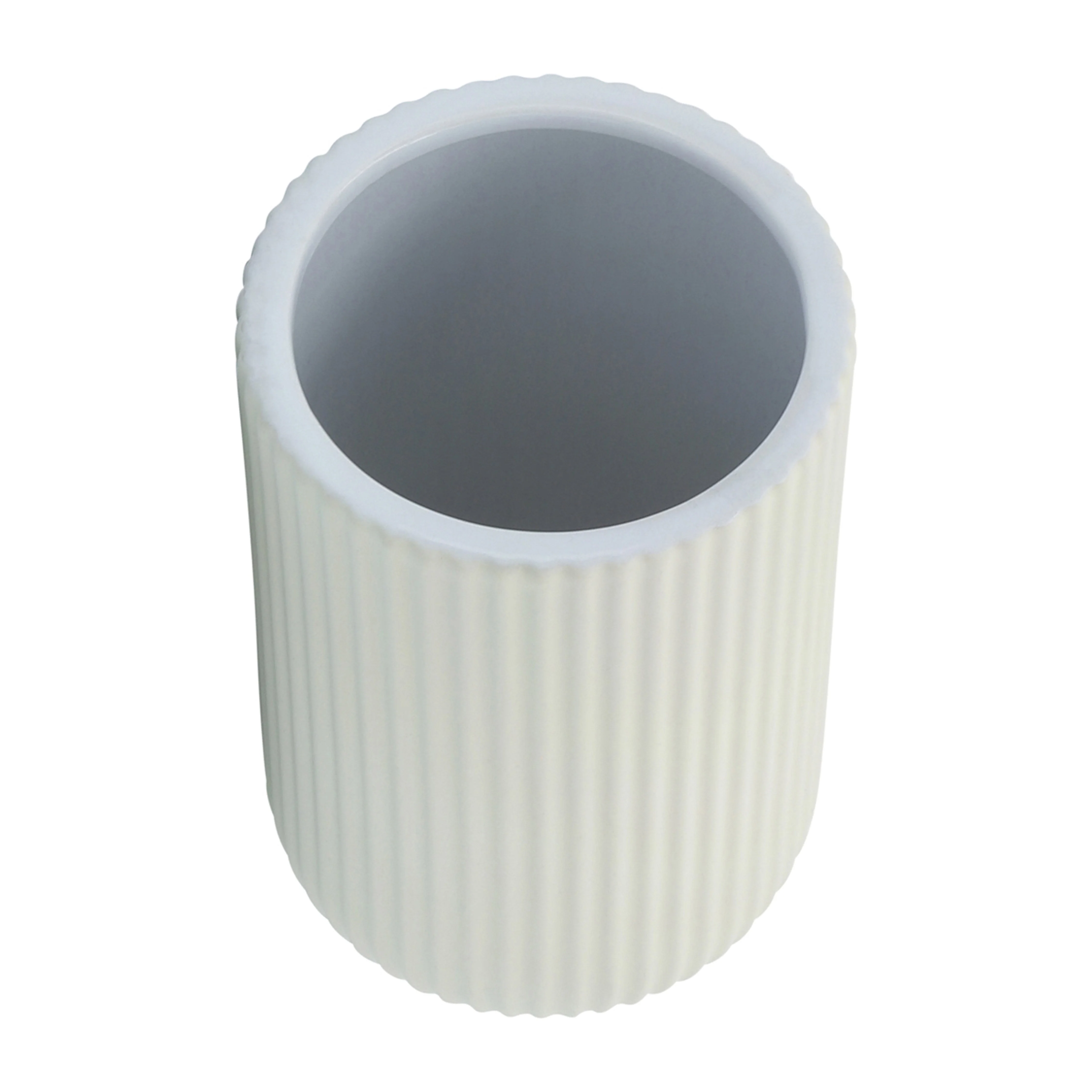 17122-07 CER, 8" BIBENDUM PLANTER, DUSTY ROSE( Sagebrook Home ) - Image 3