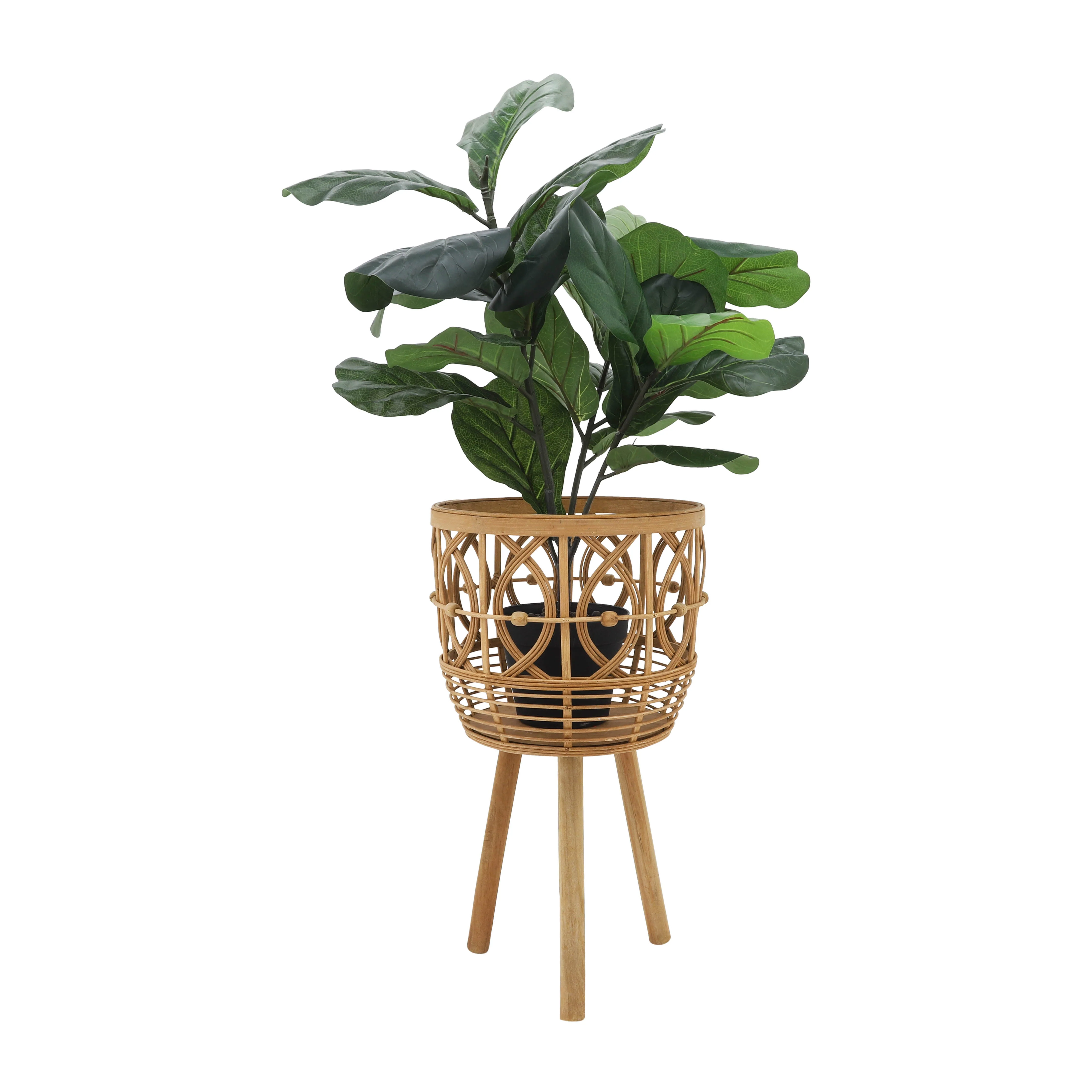 17138 S/2 Metal & Glass Accent Tables, Gold( Sagebrook Home ) - Image 4