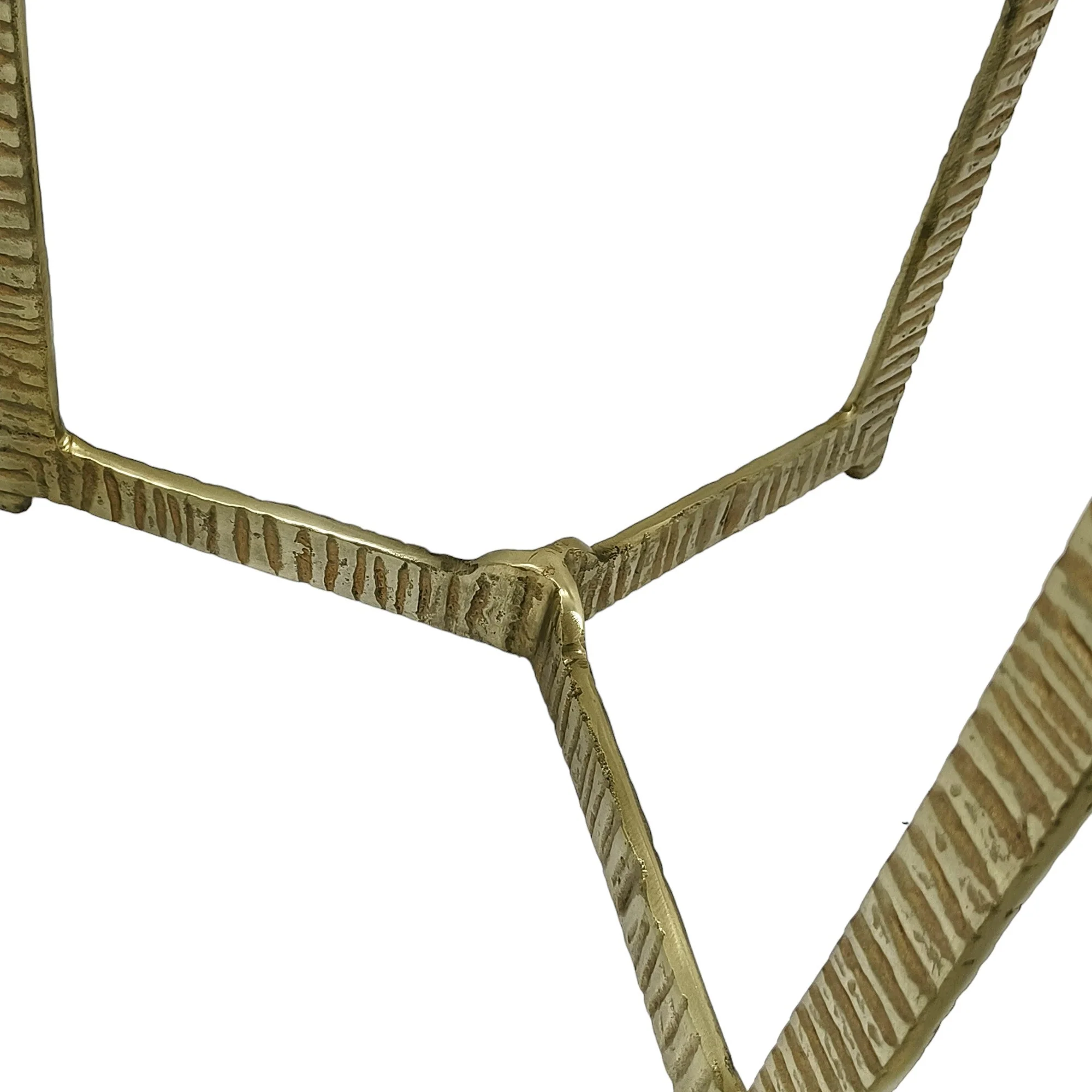 18" Bennington Wide Recycled Glass Accent Table - Image 3