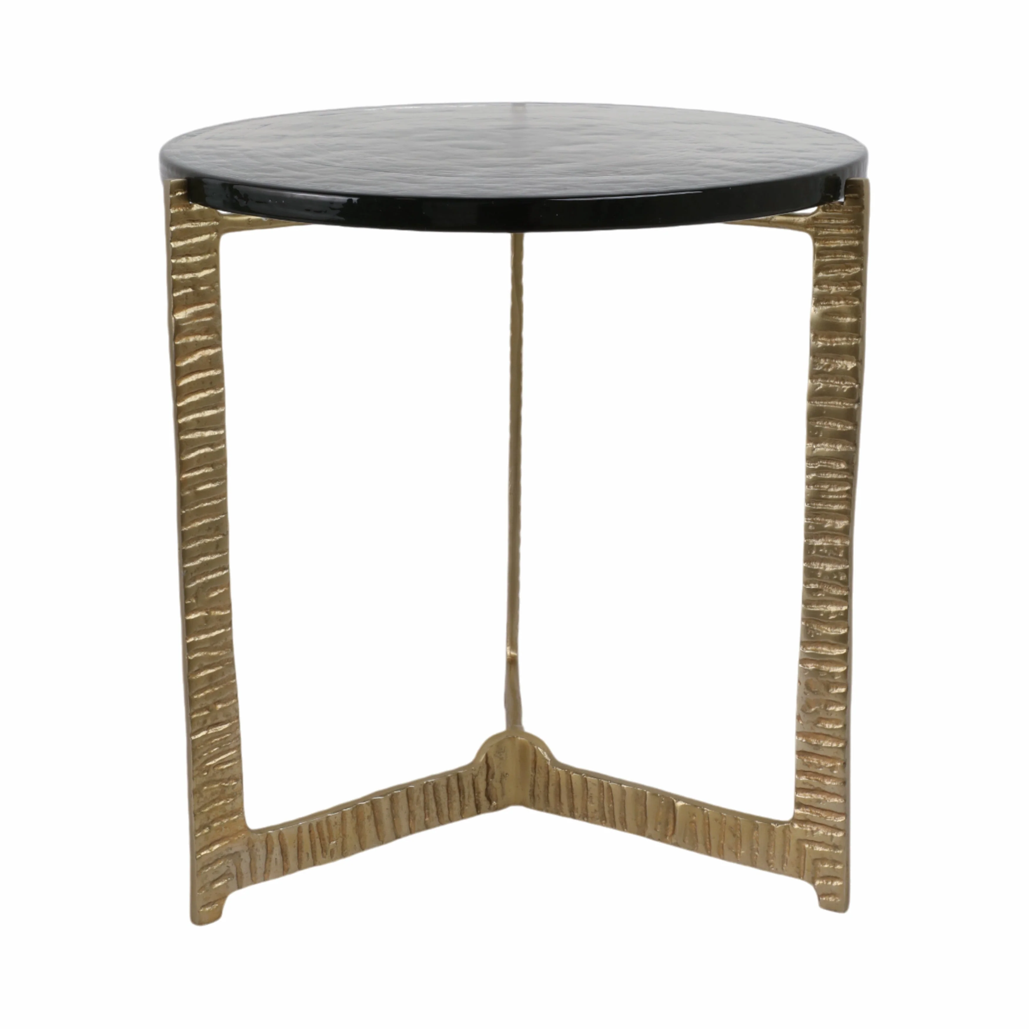 18" Bennington Wide Recycled Glass Accent Table - Image 6