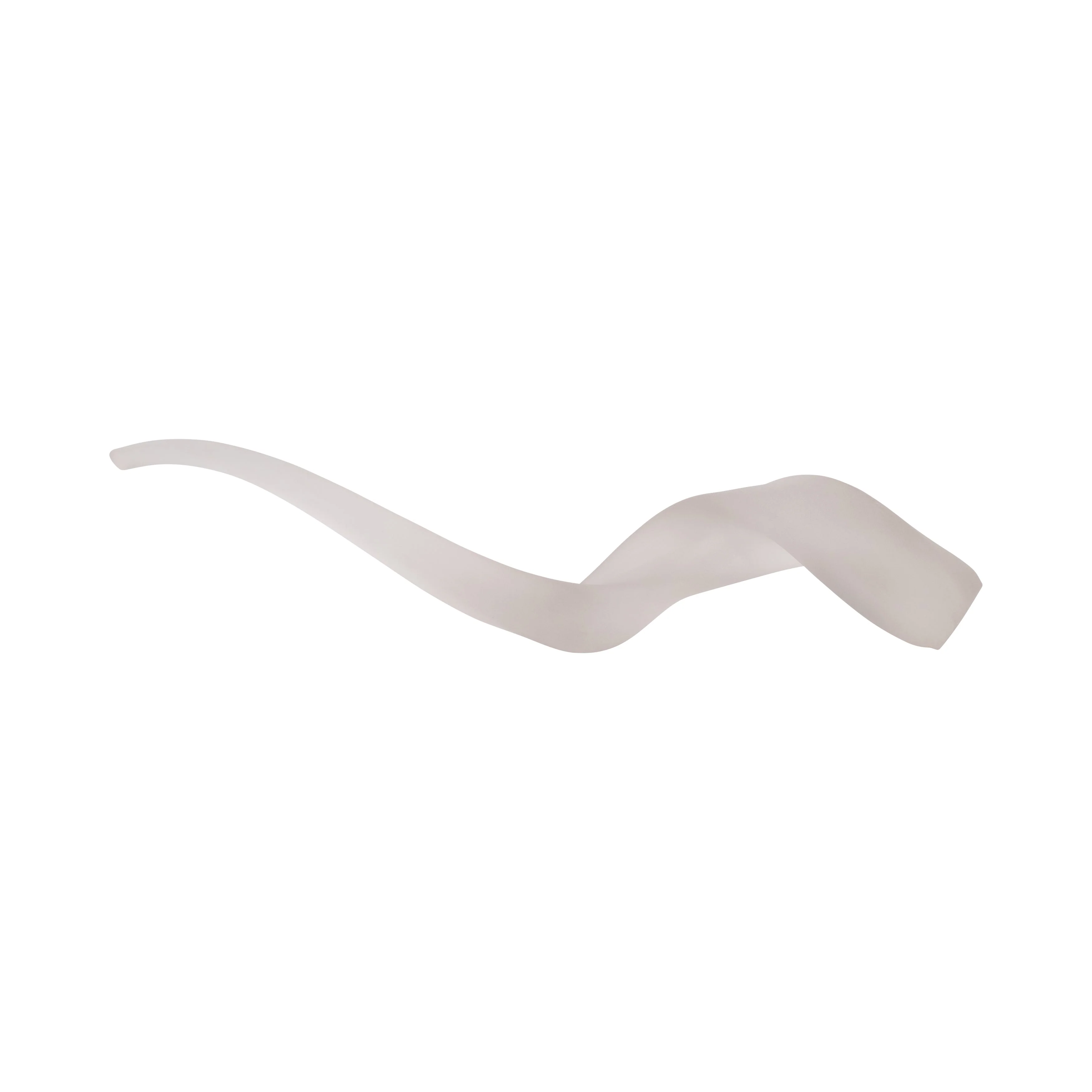 18" Bente Small Antler Frosted Glass - Image 12