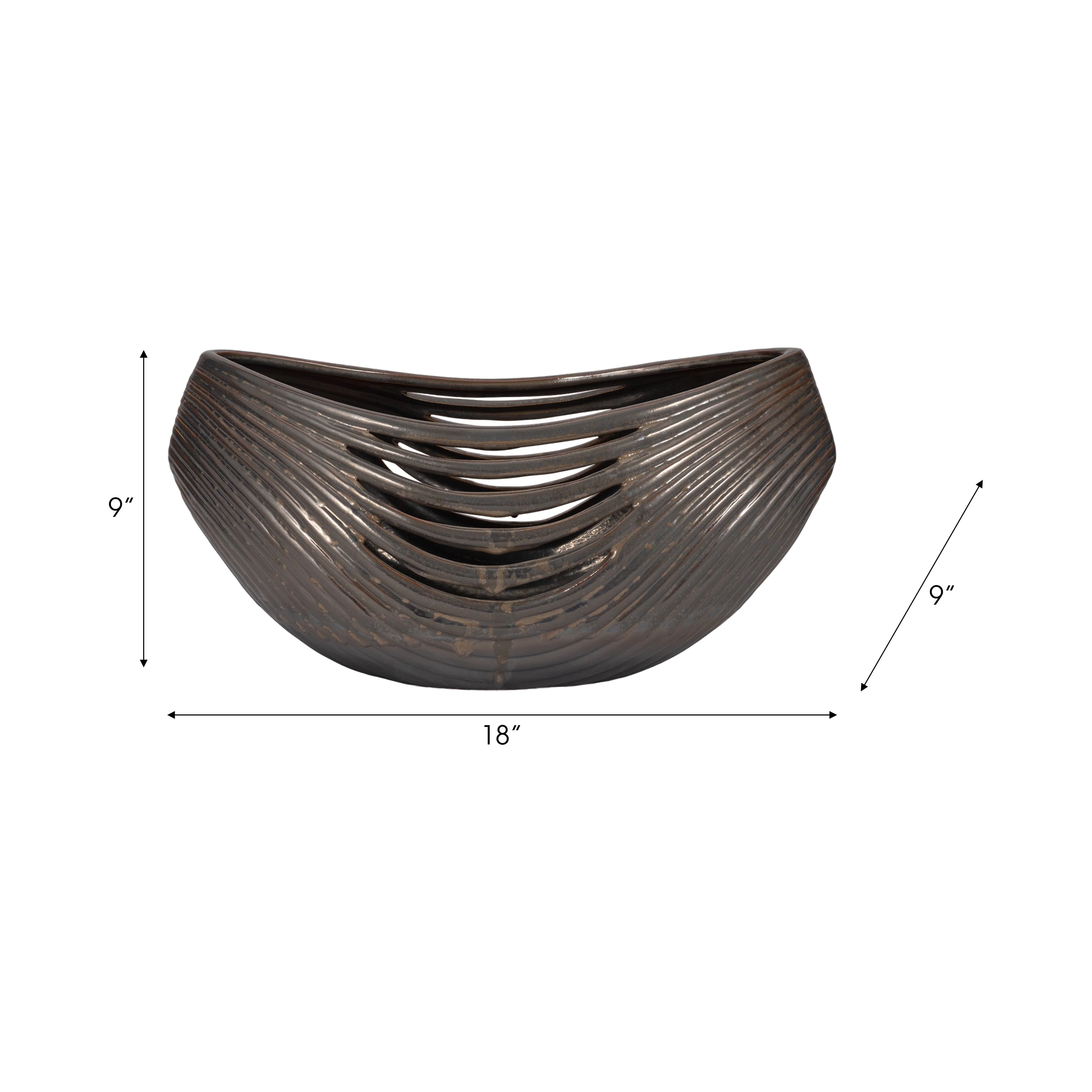 18" Padmini Ceramic Bowl - Image 17