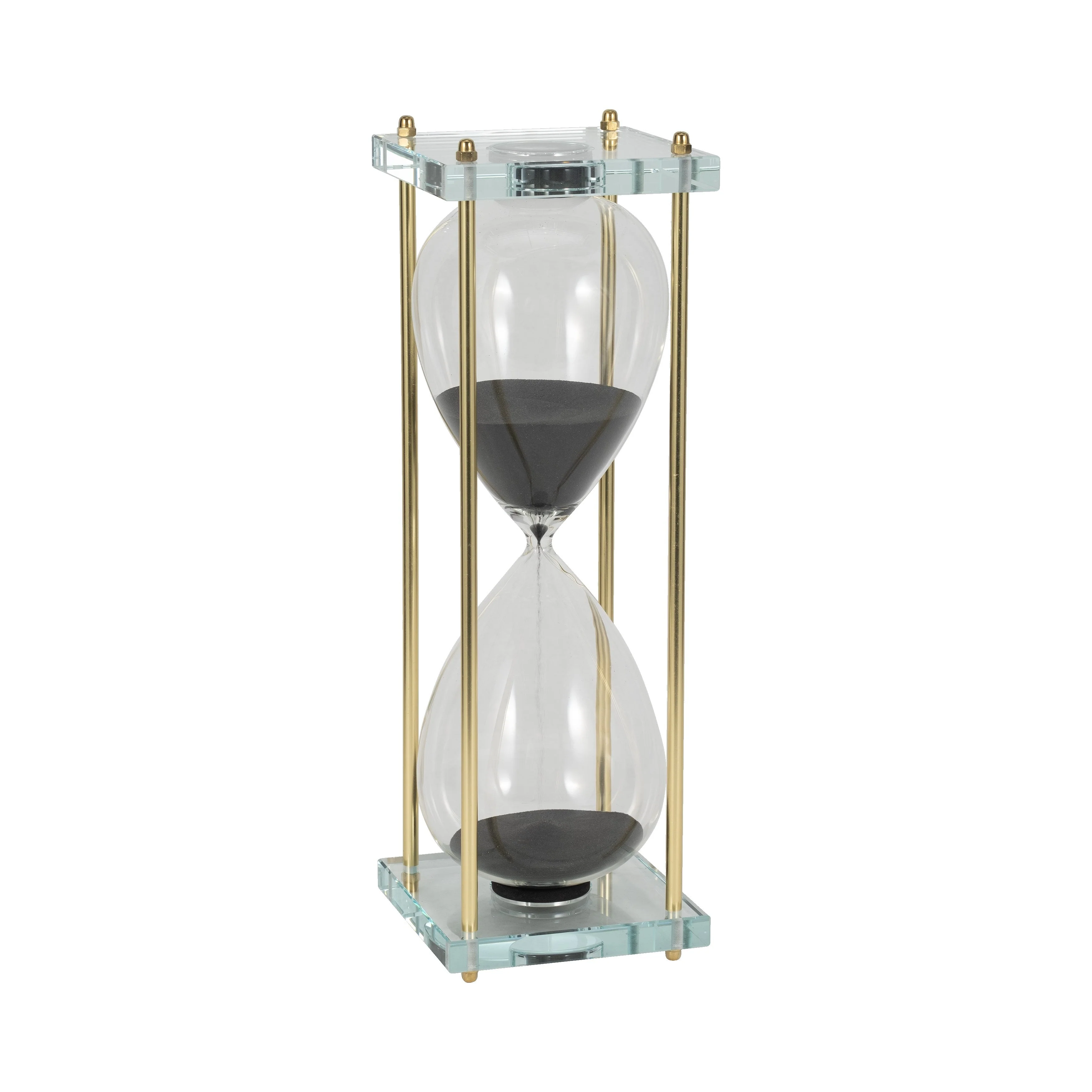 18" Reynolds Small Black & Gold Hourglass - Image 3