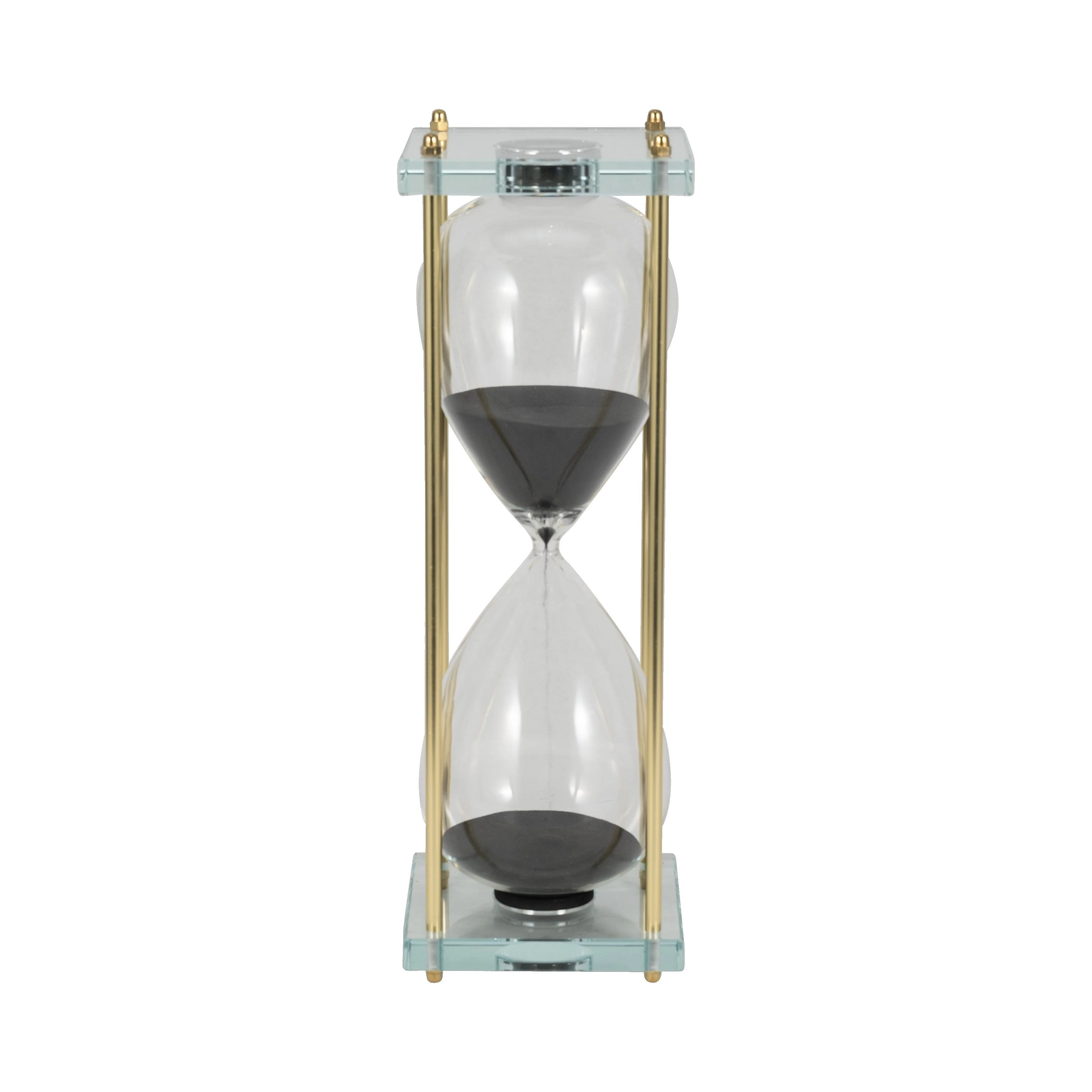 18" Reynolds Small Black & Gold Hourglass - Image 4