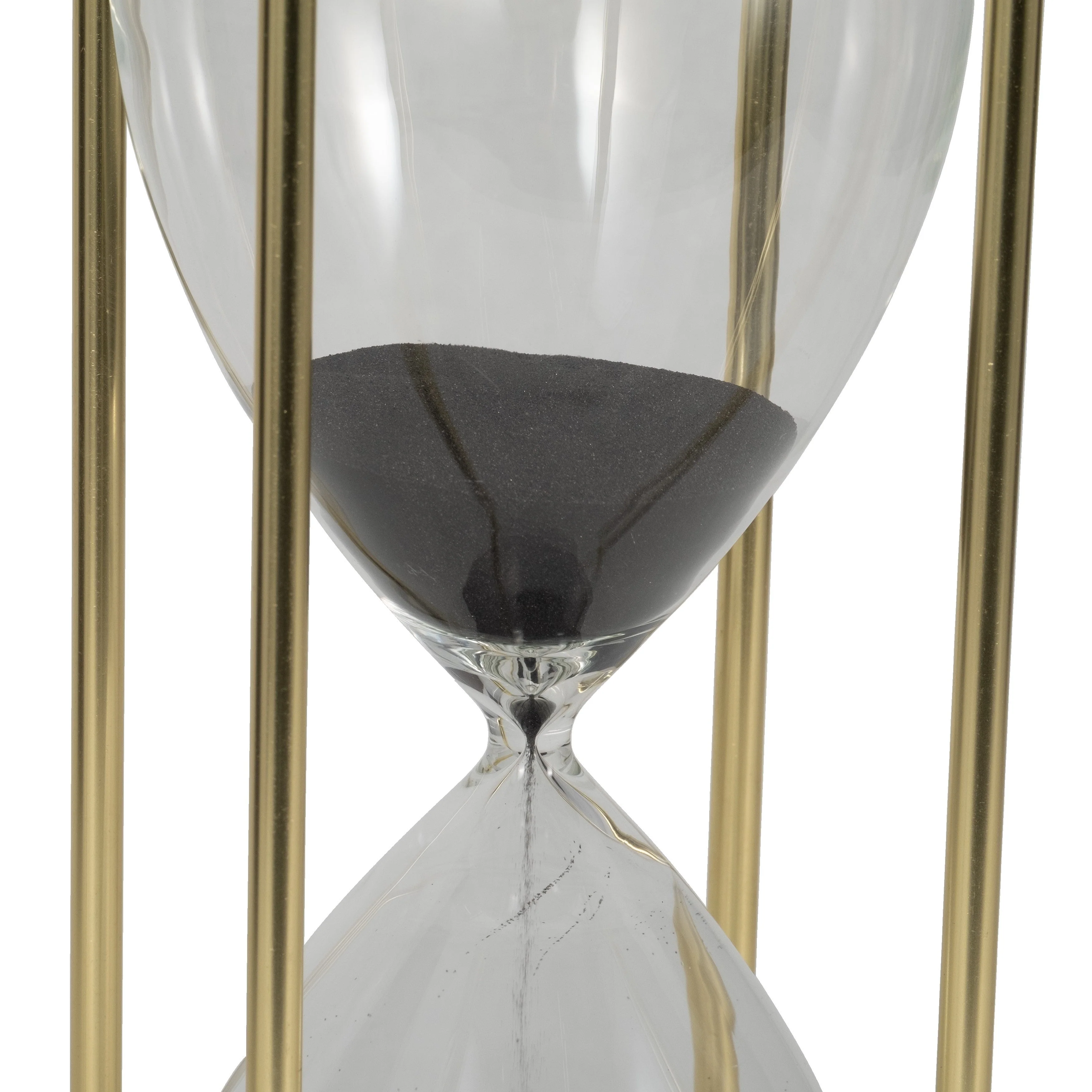 18" Reynolds Small Black & Gold Hourglass - Image 5