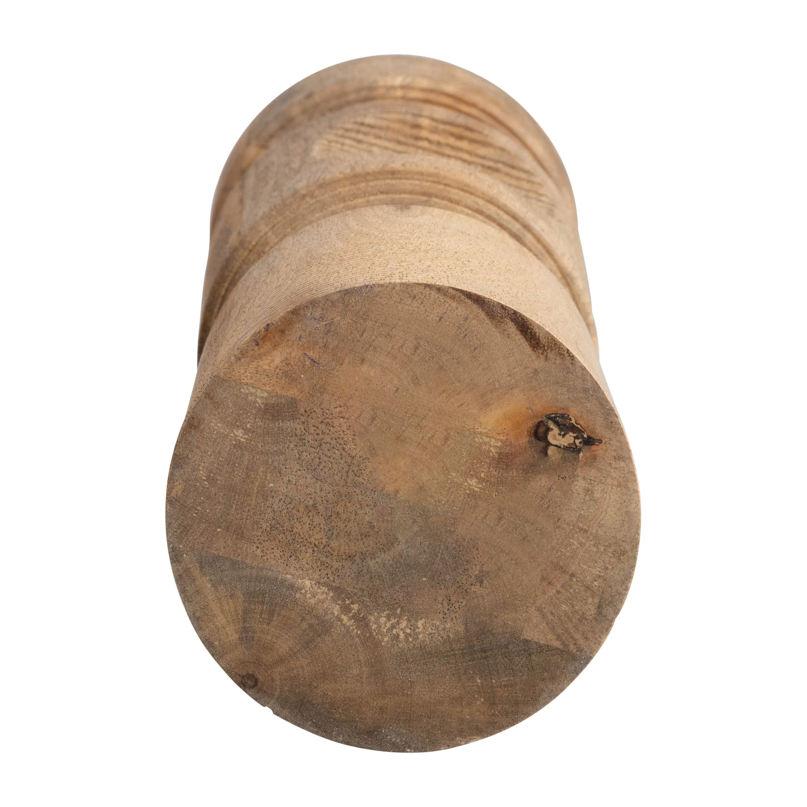 18194-01 WOOD, 20" NOMAD PILLAR CANDLEHOLDER, NATURAL( Sagebrook Home ) - Image 3