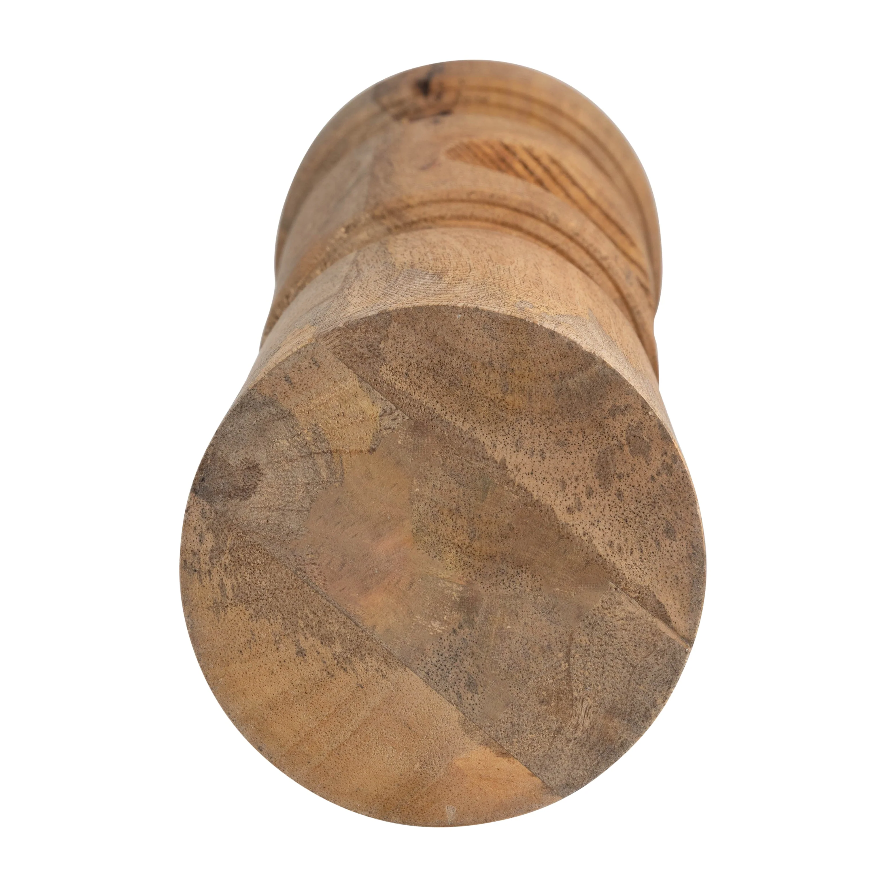 18194-02 WOOD, 23" 4 HALF CIRCLES STACKING, BROWN( Sagebrook Home ) - Image 3