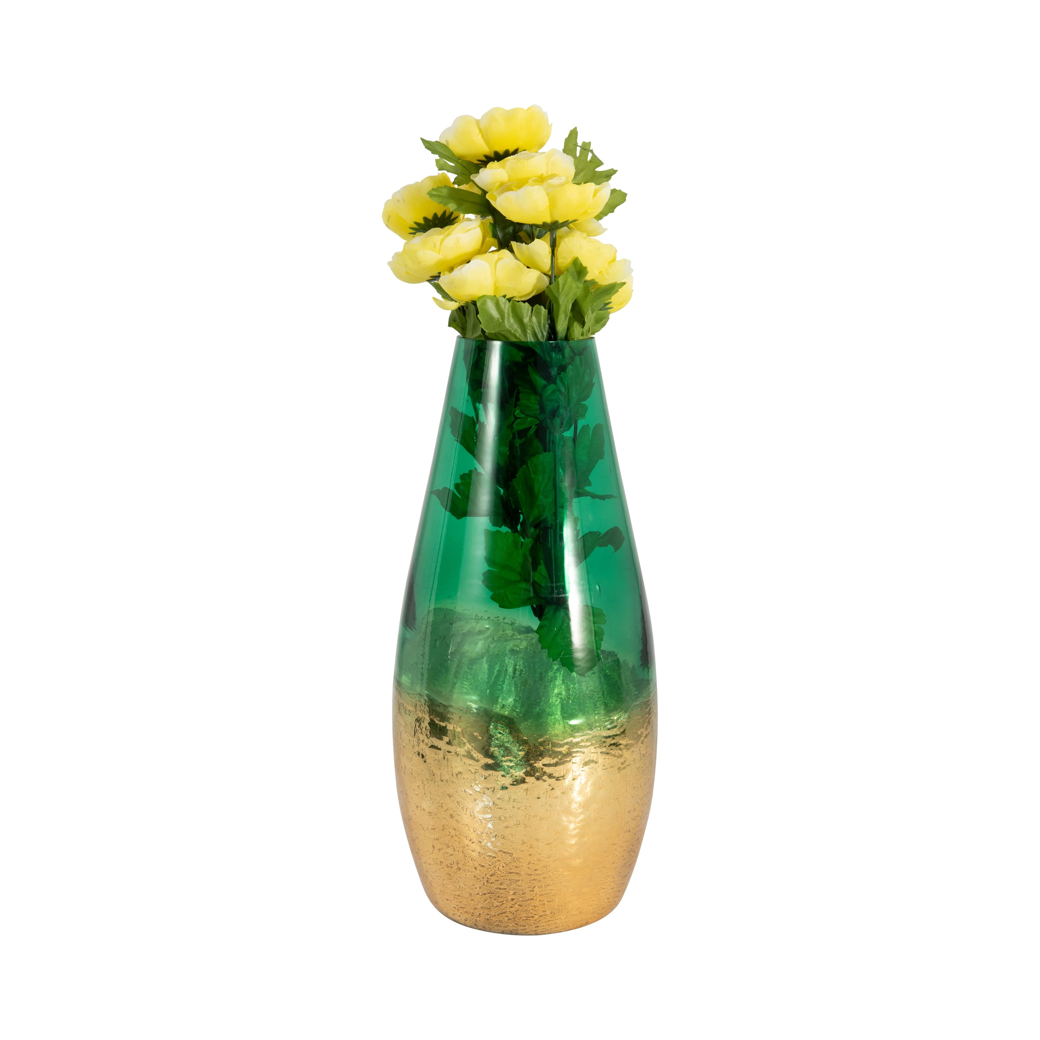 18267-02  GLASS, 17" VASE GREY/BROWN( Sagebrook Home  ) - Image 2