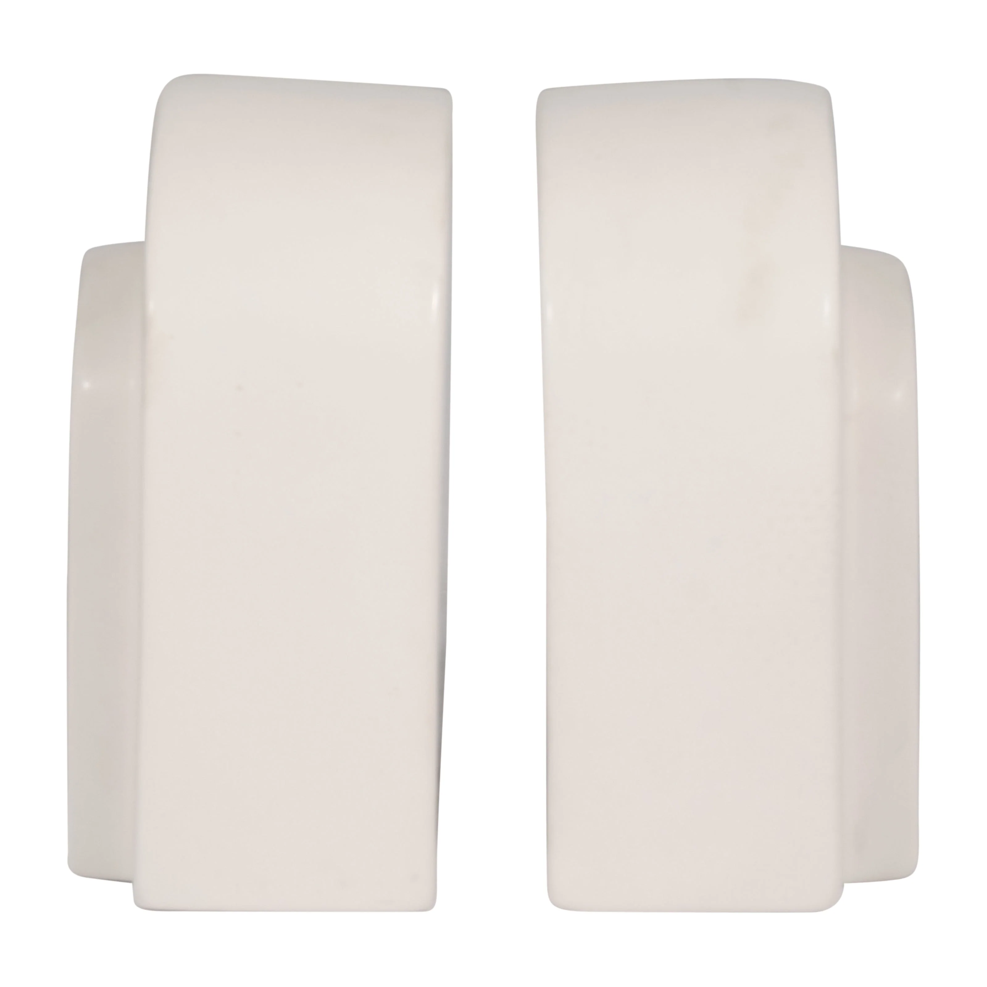 18416-01 CERAMIC /GLASS 5" PILLAR HOLDER, STRIPE( Sagebrook Home )