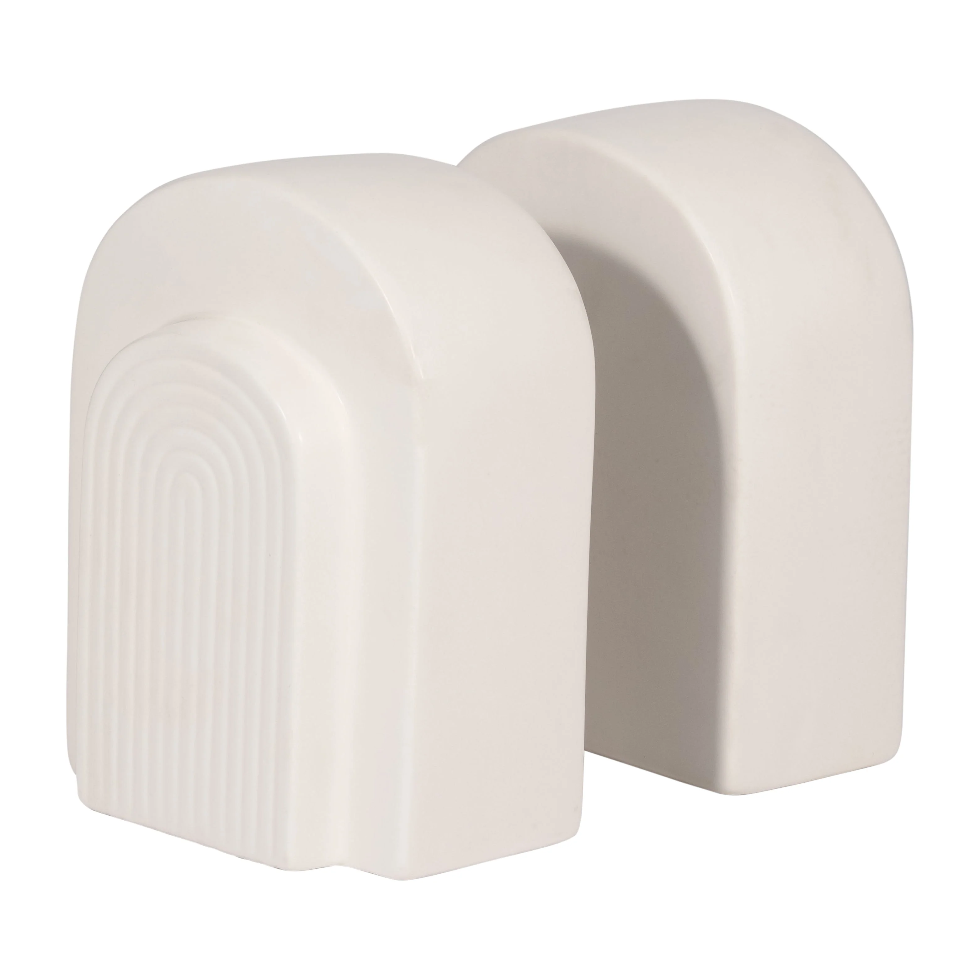 18416-01 CERAMIC /GLASS 5" PILLAR HOLDER, STRIPE( Sagebrook Home ) - Image 3