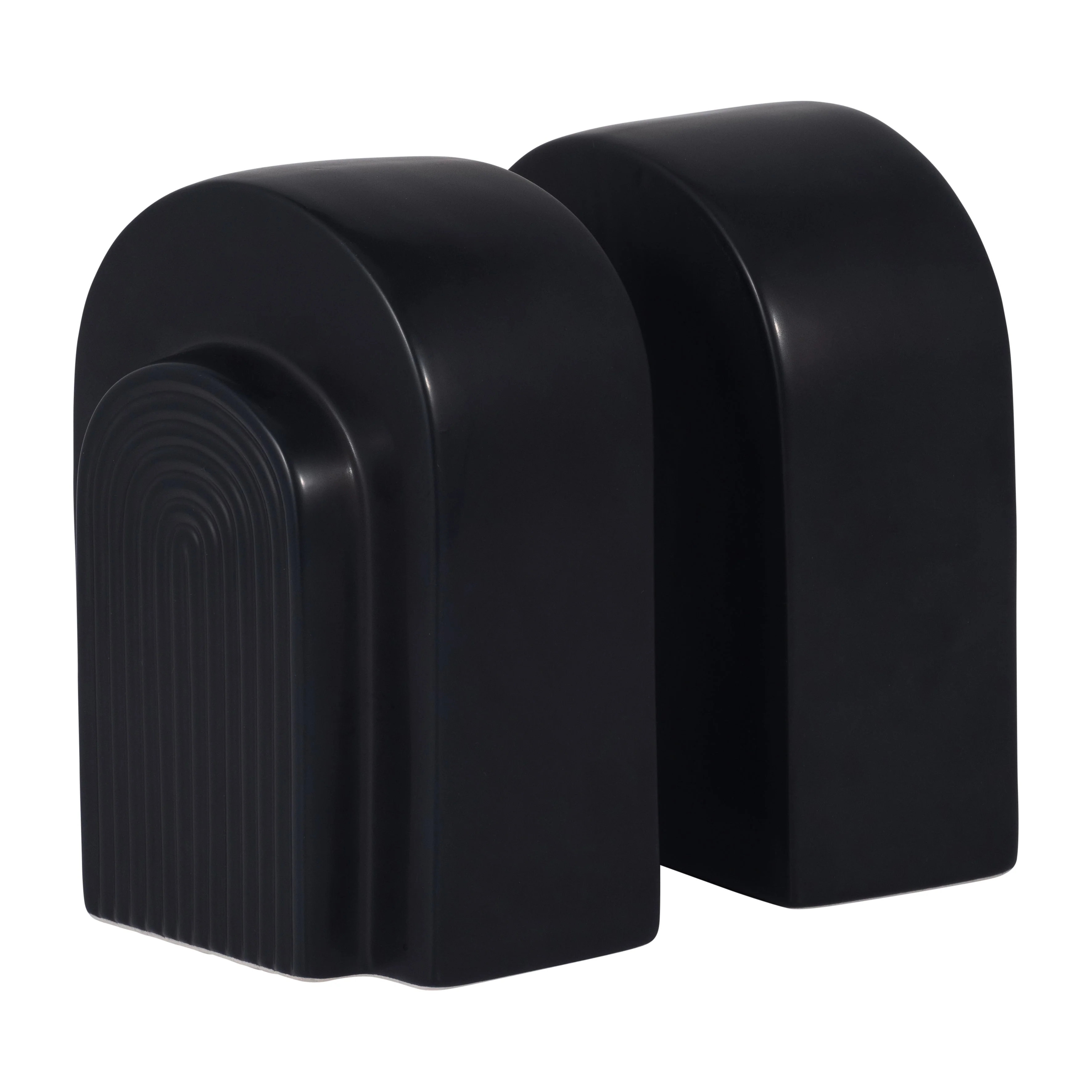 18416-02 CER, S/2 13X10" ARCHES BOOKENDS, CUCUMBER( Sagebrook Home ) - Image 3