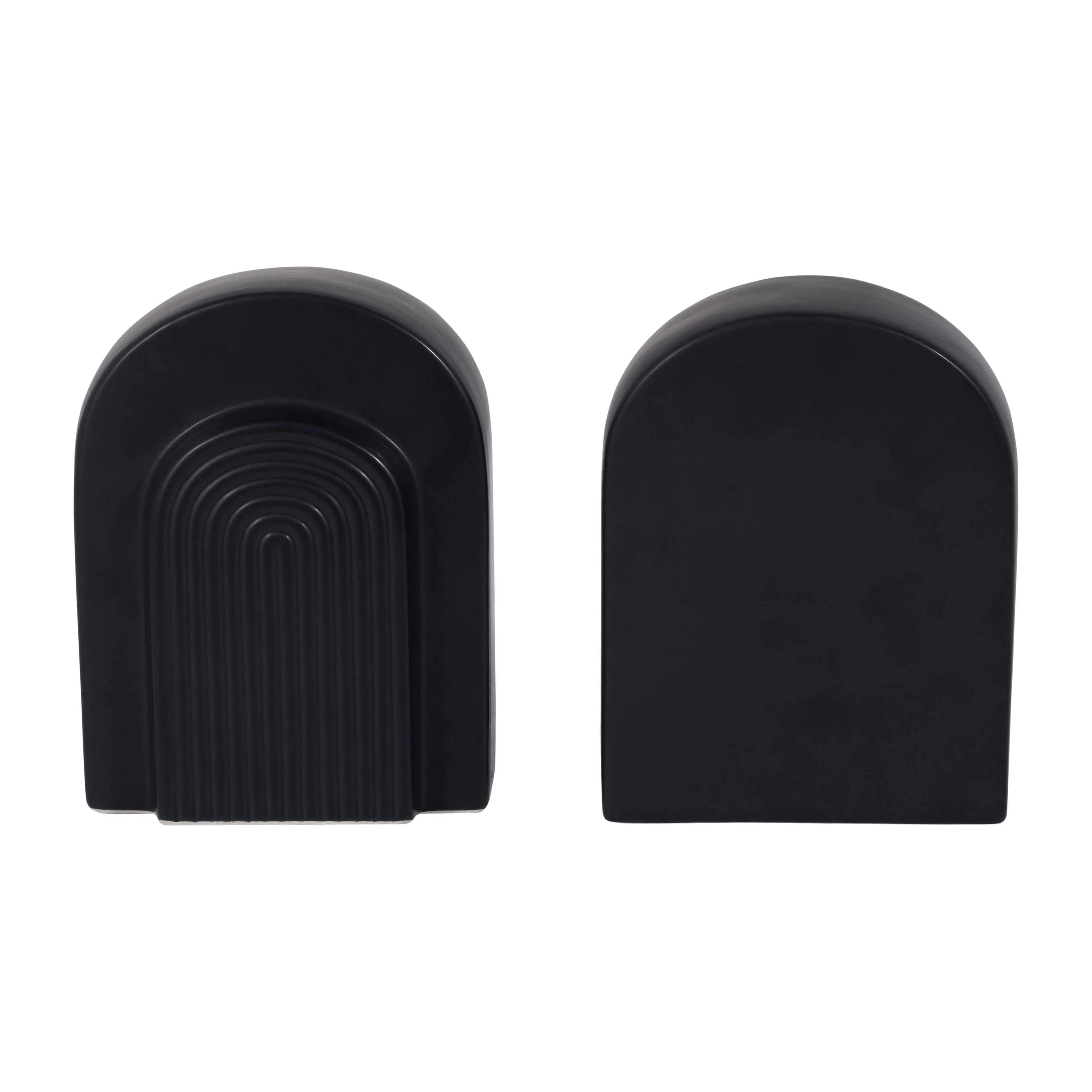 18416-02 CER, S/2 13X10" ARCHES BOOKENDS, CUCUMBER( Sagebrook Home ) - Image 5
