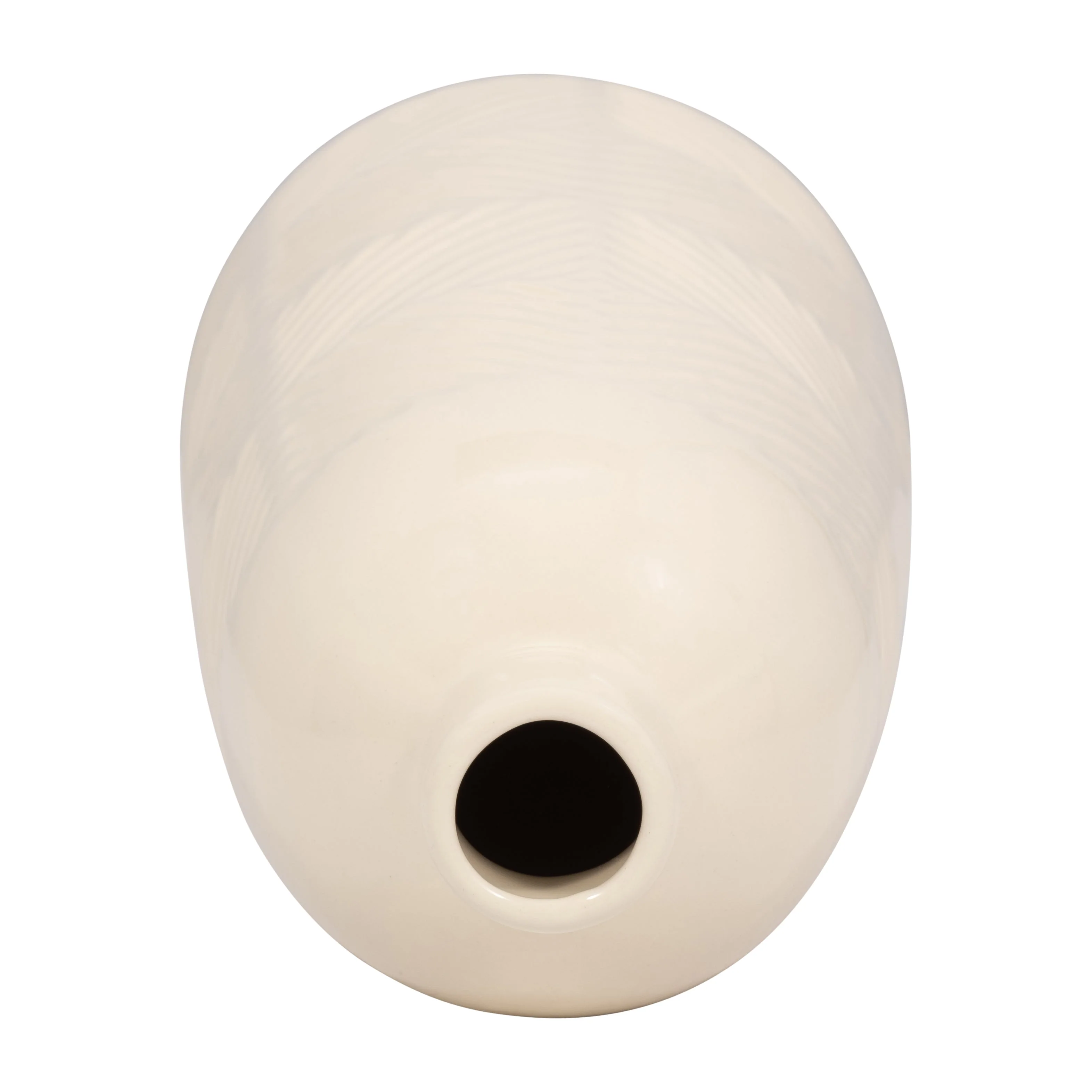 18625-04 CER, 11" HALF DIPPED VASE, BLUE( Sagebrook Home ) - Image 3