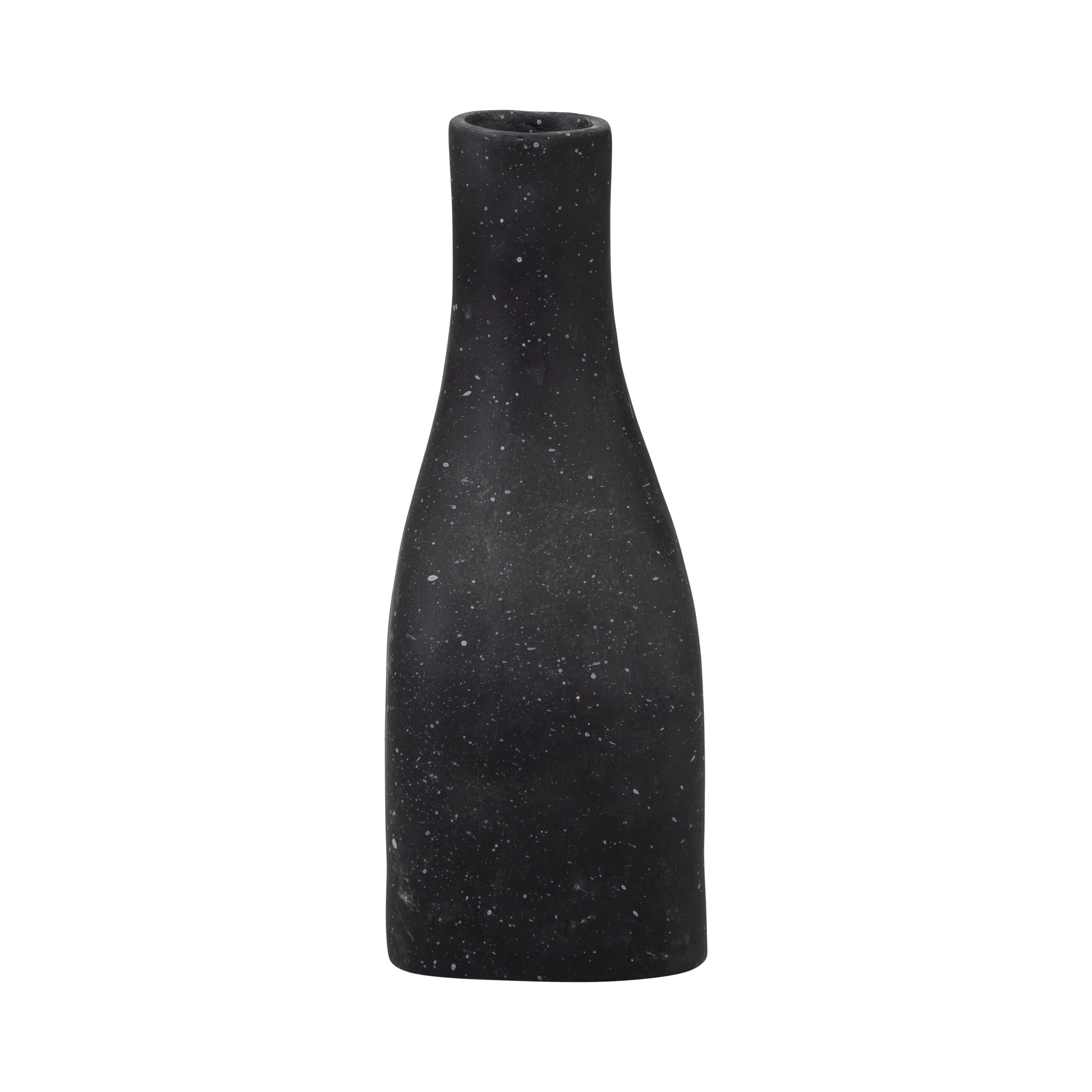 18902-01  ECOMIX, 13" TRENDY VASE, BLACK( Sagebrook Home  ) - Image 5