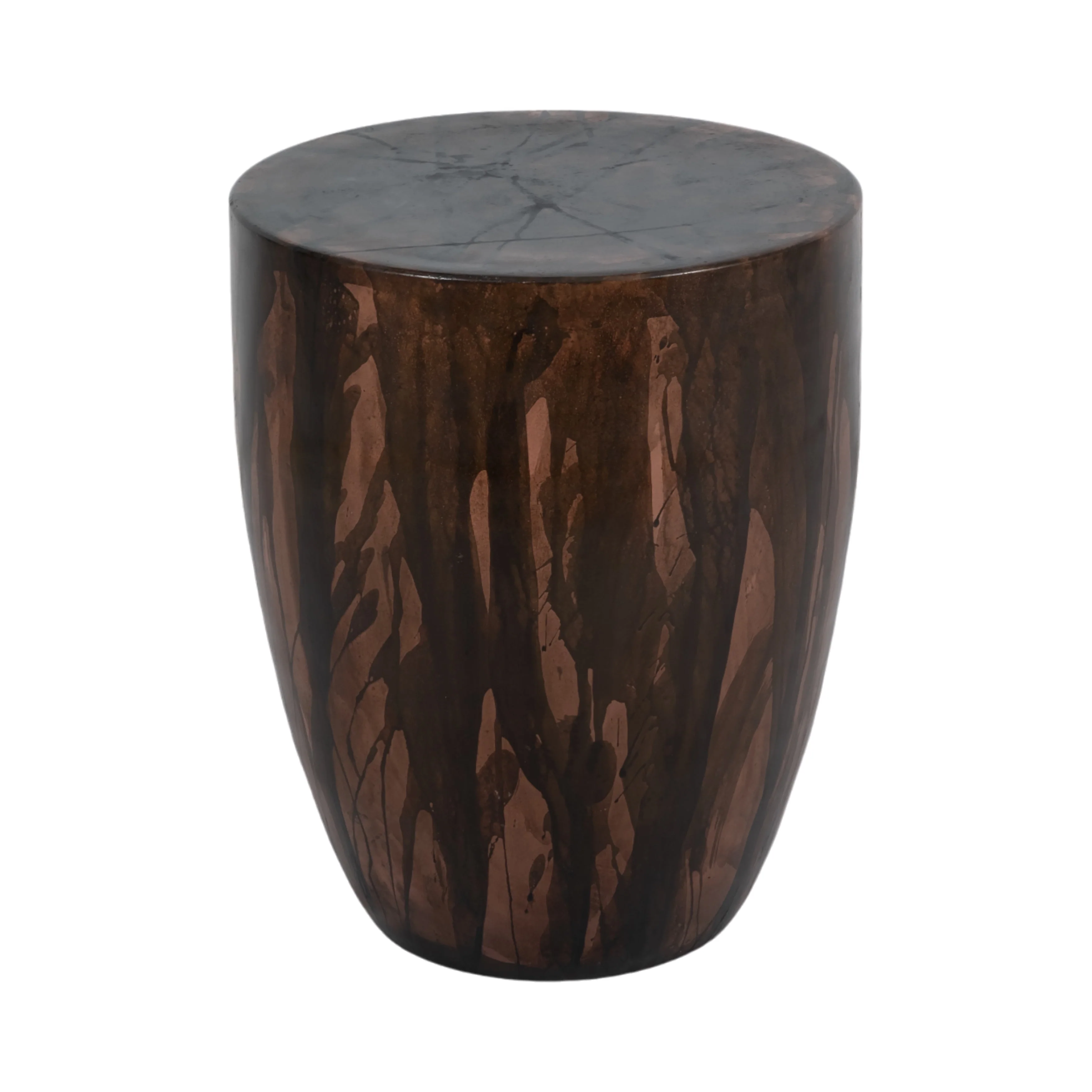 19" Lasalle Metal Accent Table, Bronze - Image 11