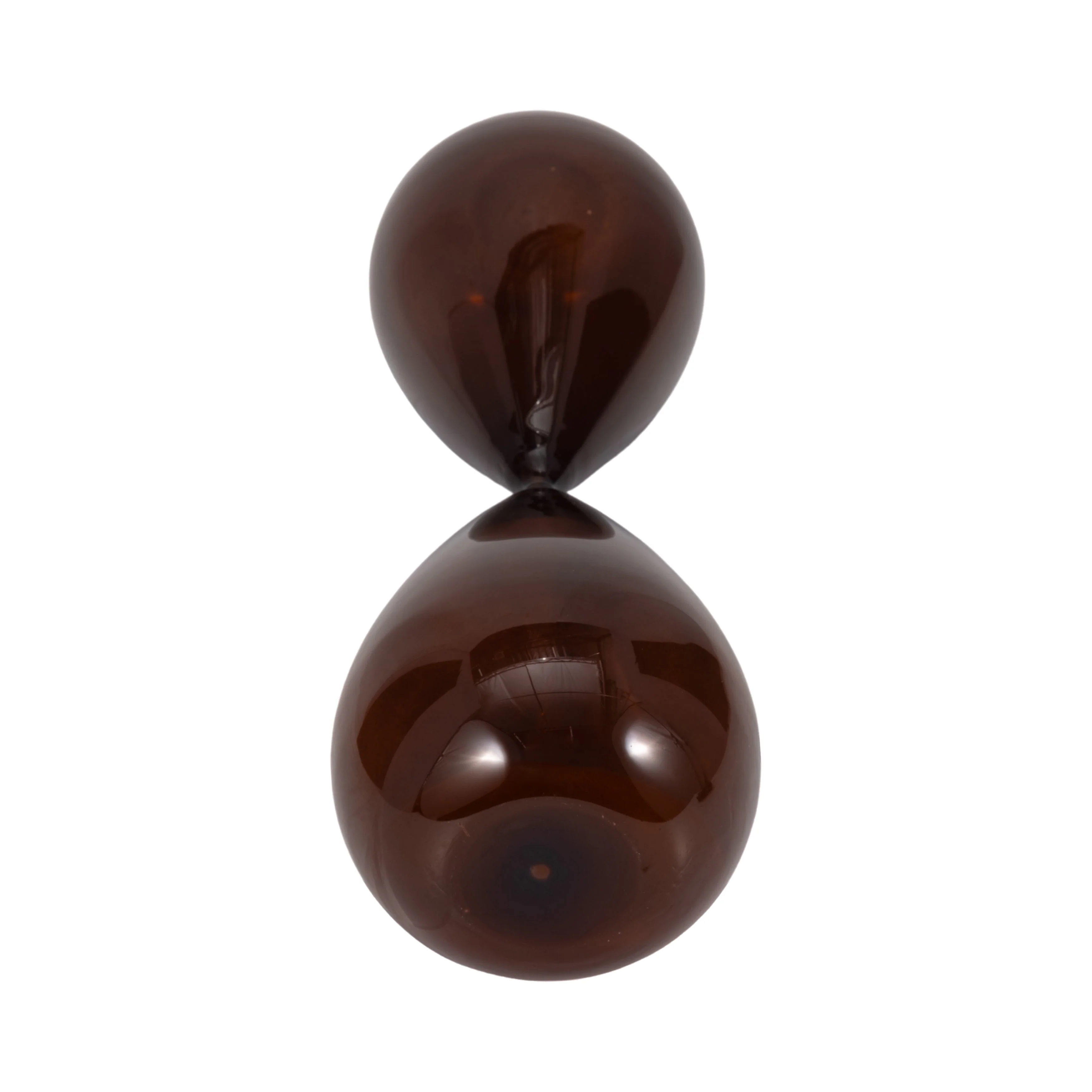 20" Darby Small Brown Hourglass - Image 6